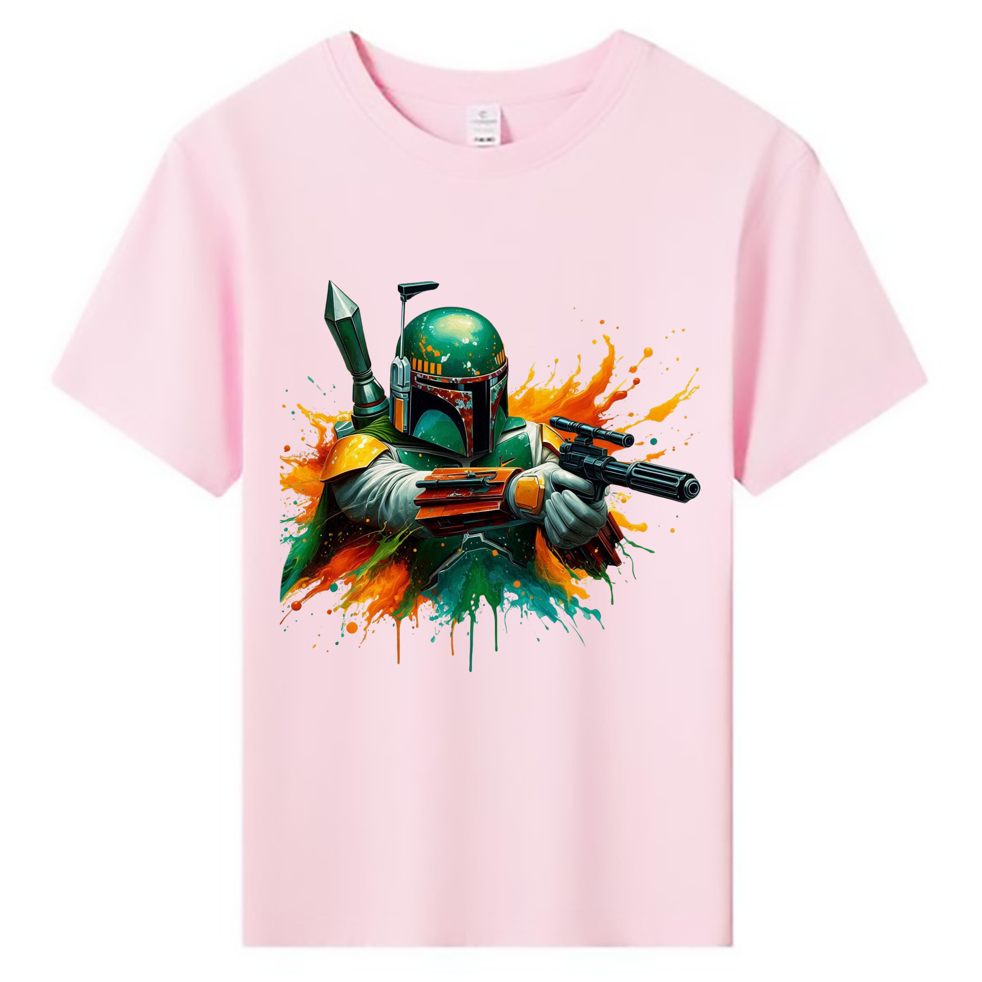 （画像用） スター・ウォーズ Star Wars 綿100％キッズTシャツ（フロントプリント）