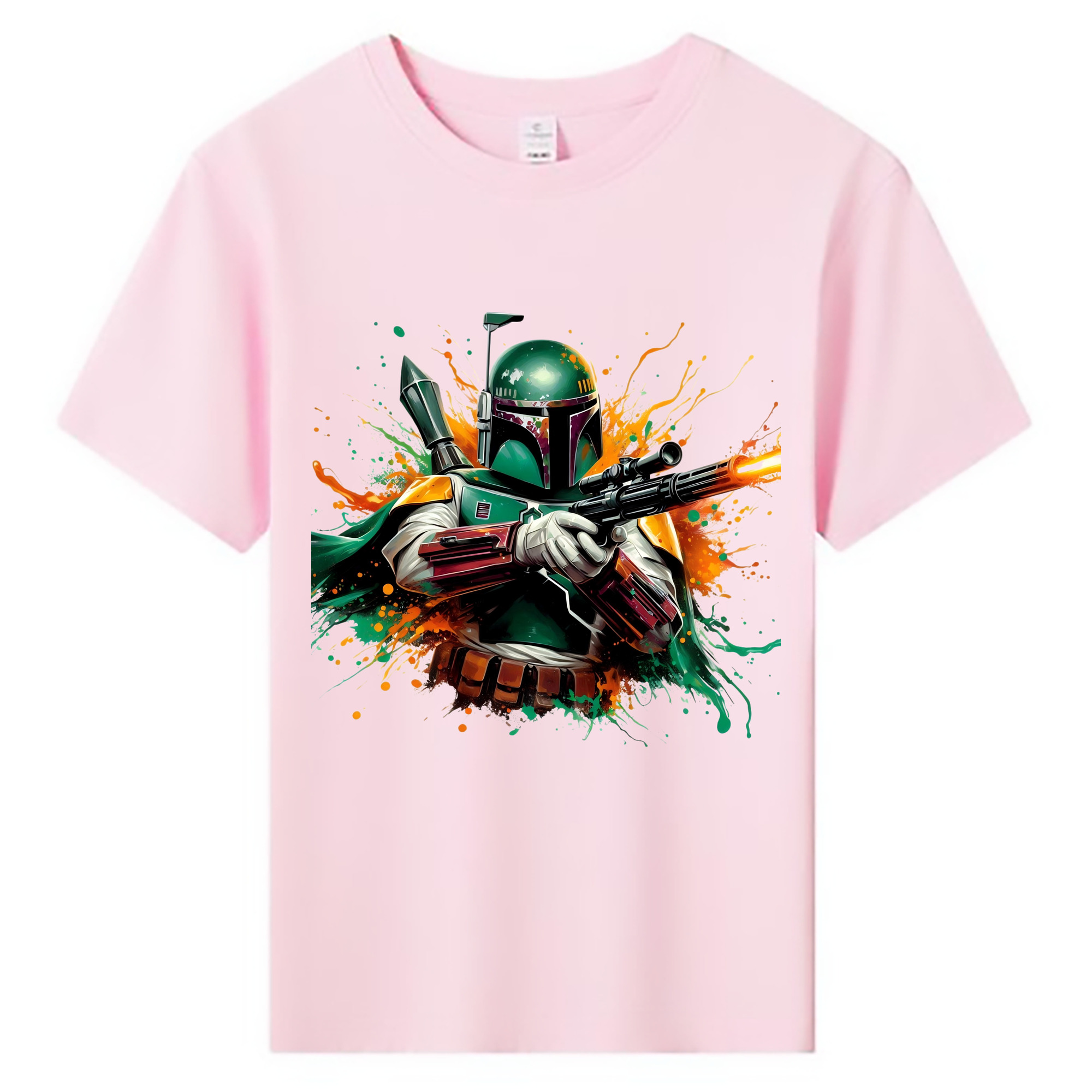 （画像用） スター・ウォーズ Star Wars 綿100％キッズTシャツ（フロントプリント）