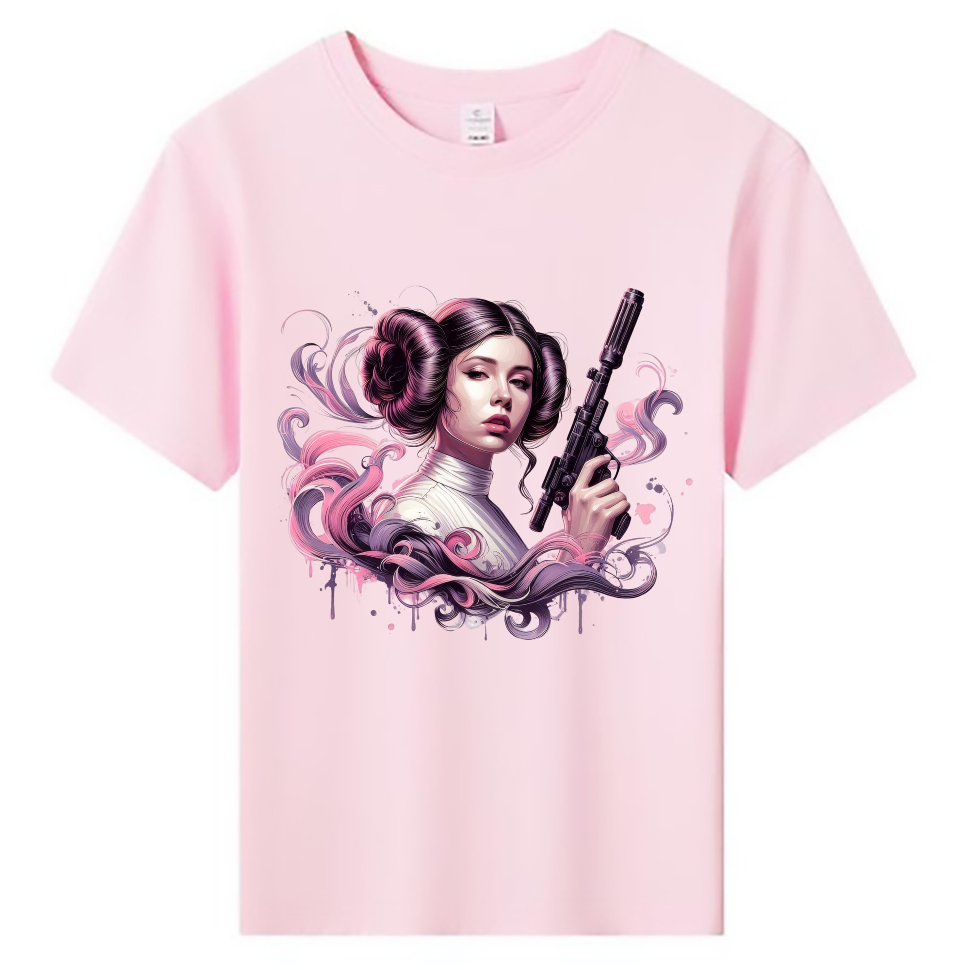 （画像用） スター・ウォーズ Star Wars 綿100％キッズTシャツ（フロントプリント）