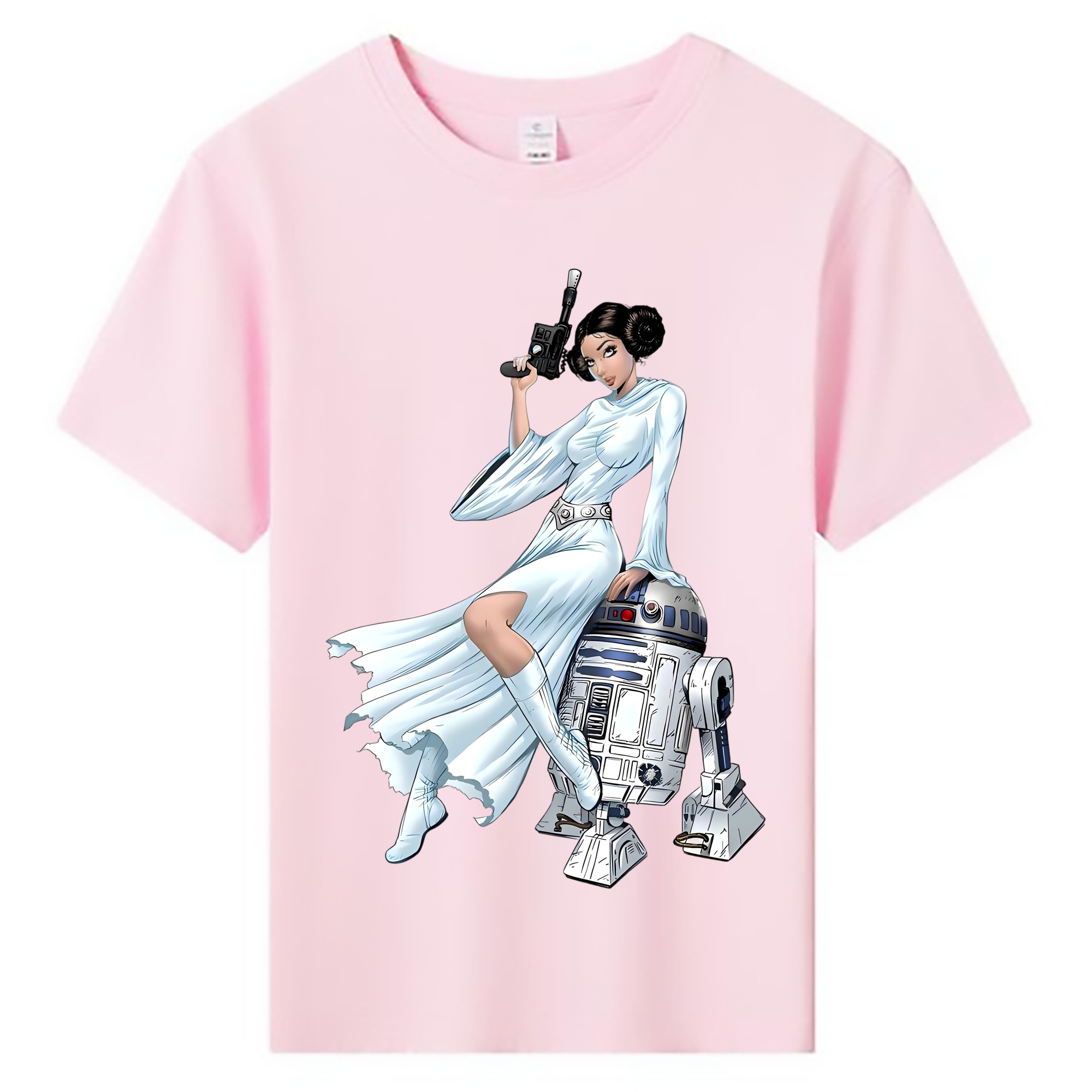 （画像用） スター・ウォーズ Star Wars 綿100％キッズTシャツ（フロントプリント）