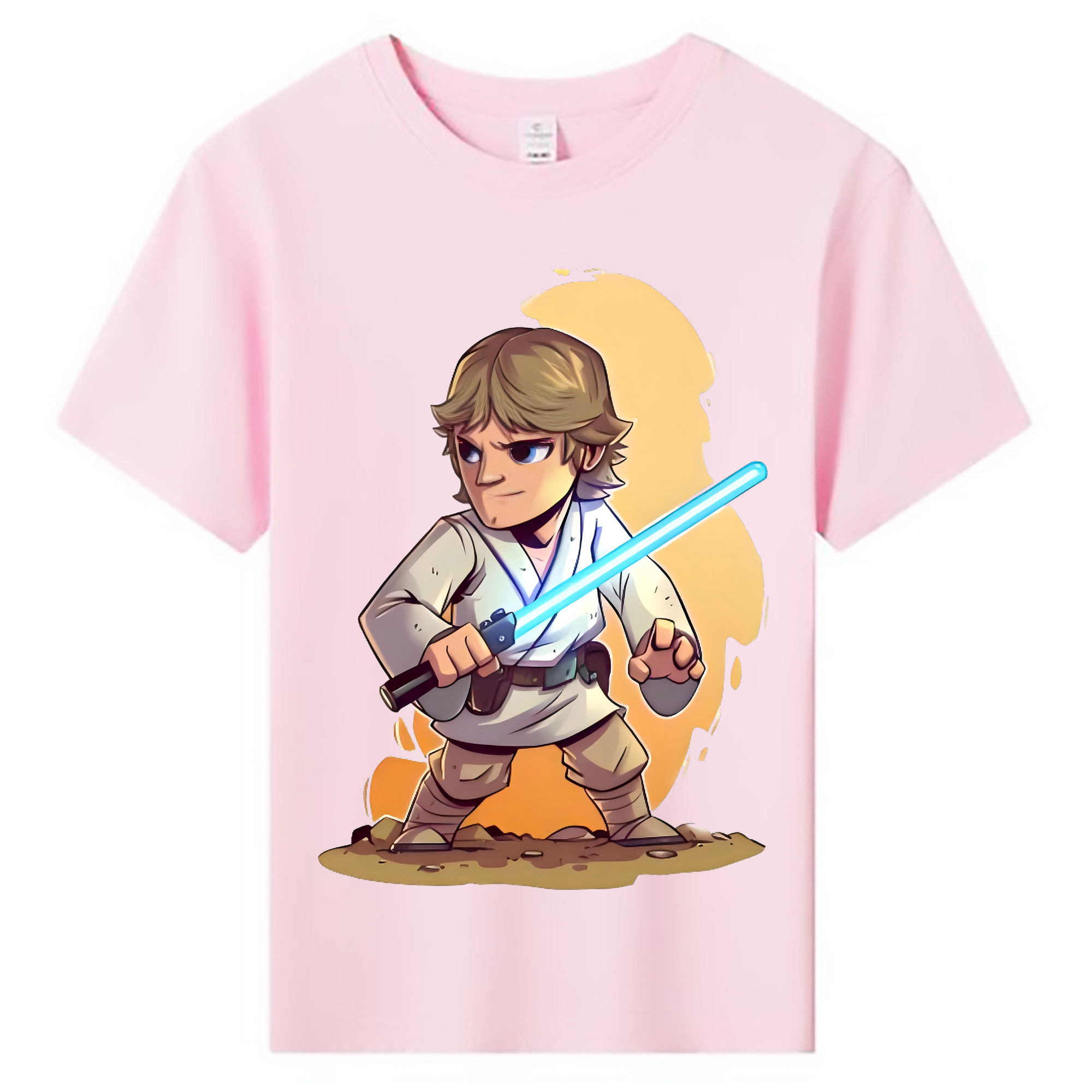 （画像用） スター・ウォーズ Star Wars 綿100％キッズTシャツ（フロントプリント）