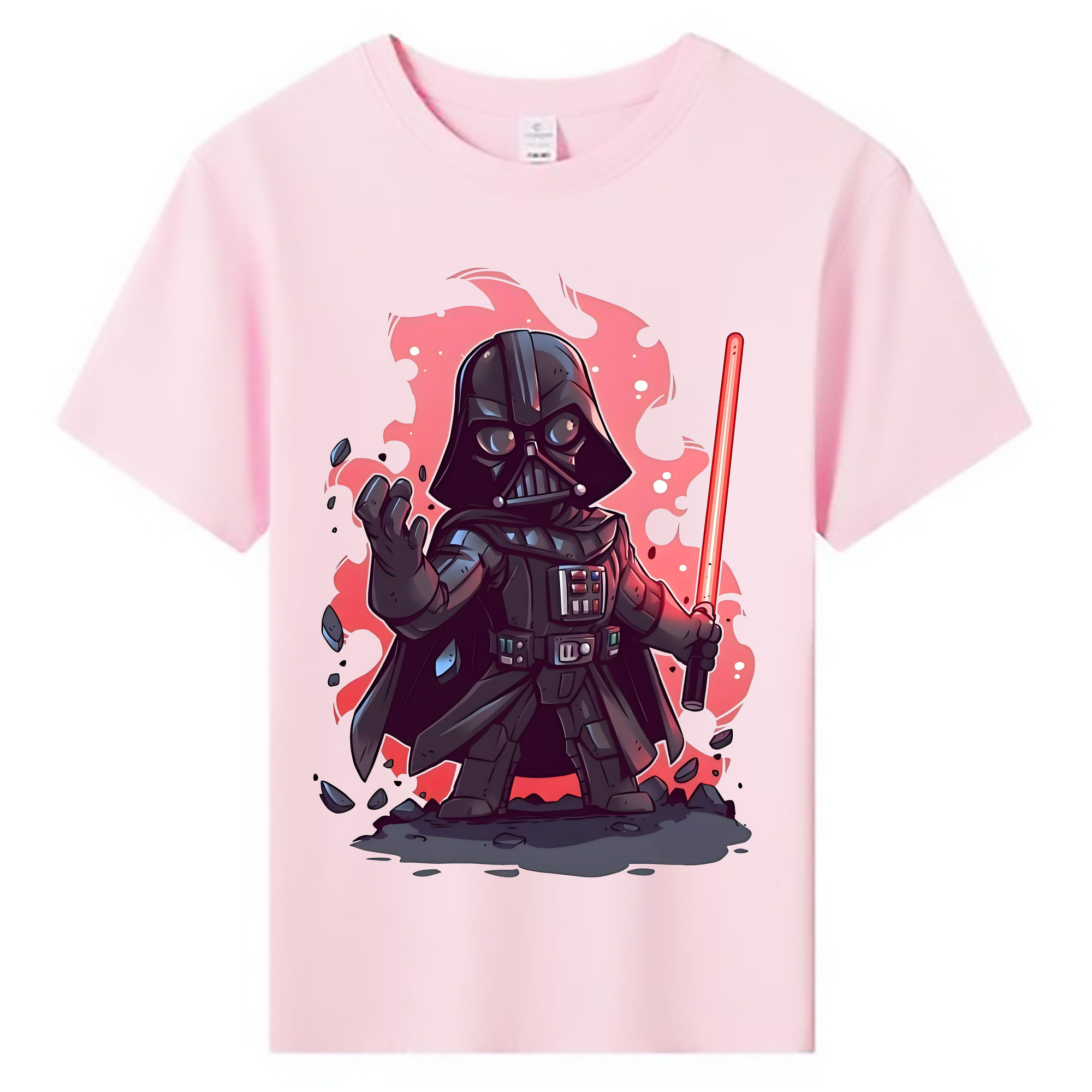 （画像用） スター・ウォーズ Star Wars 綿100％キッズTシャツ（フロントプリント）