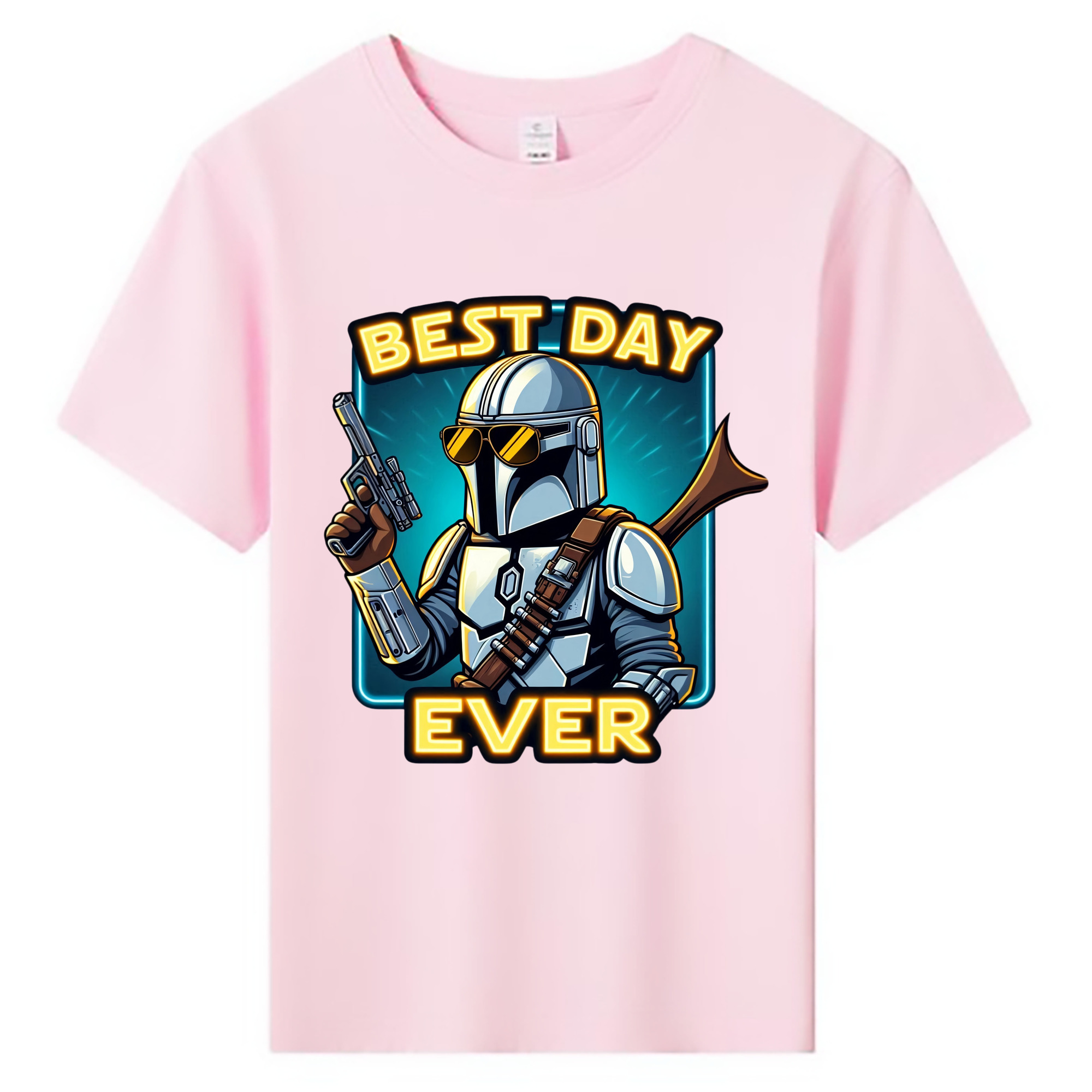 （画像用） スター・ウォーズ Star Wars 綿100％キッズTシャツ（フロントプリント）