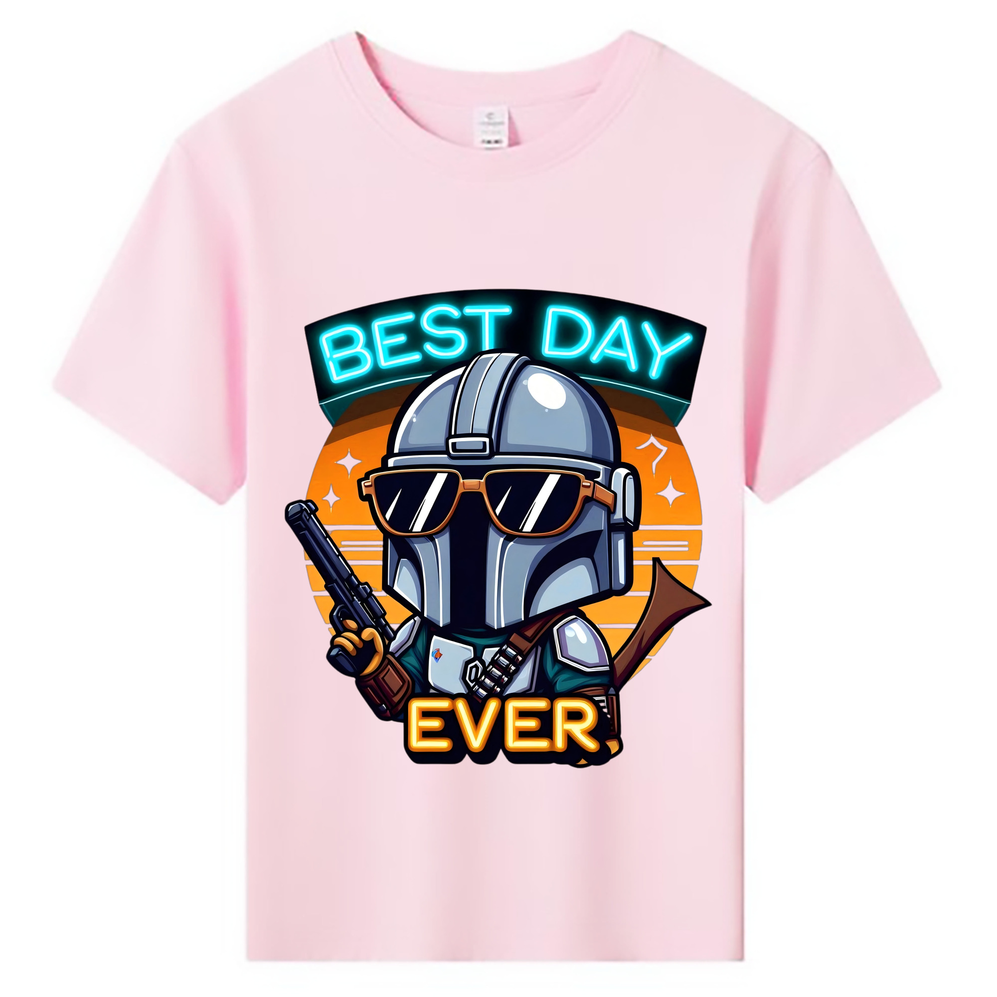 （画像用） スター・ウォーズ Star Wars 綿100％キッズTシャツ（フロントプリント）
