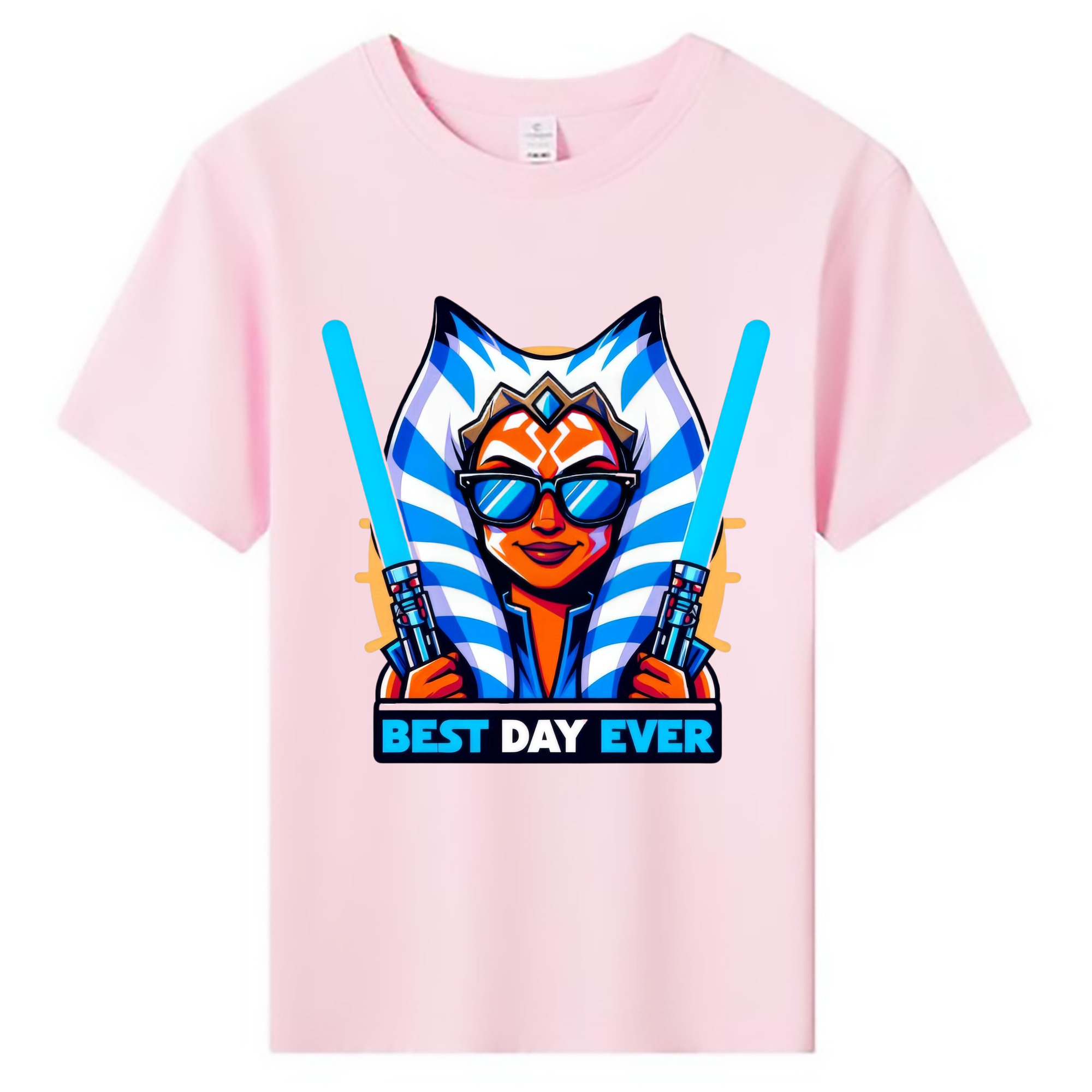 （画像用） スター・ウォーズ Star Wars 綿100％キッズTシャツ（フロントプリント）
