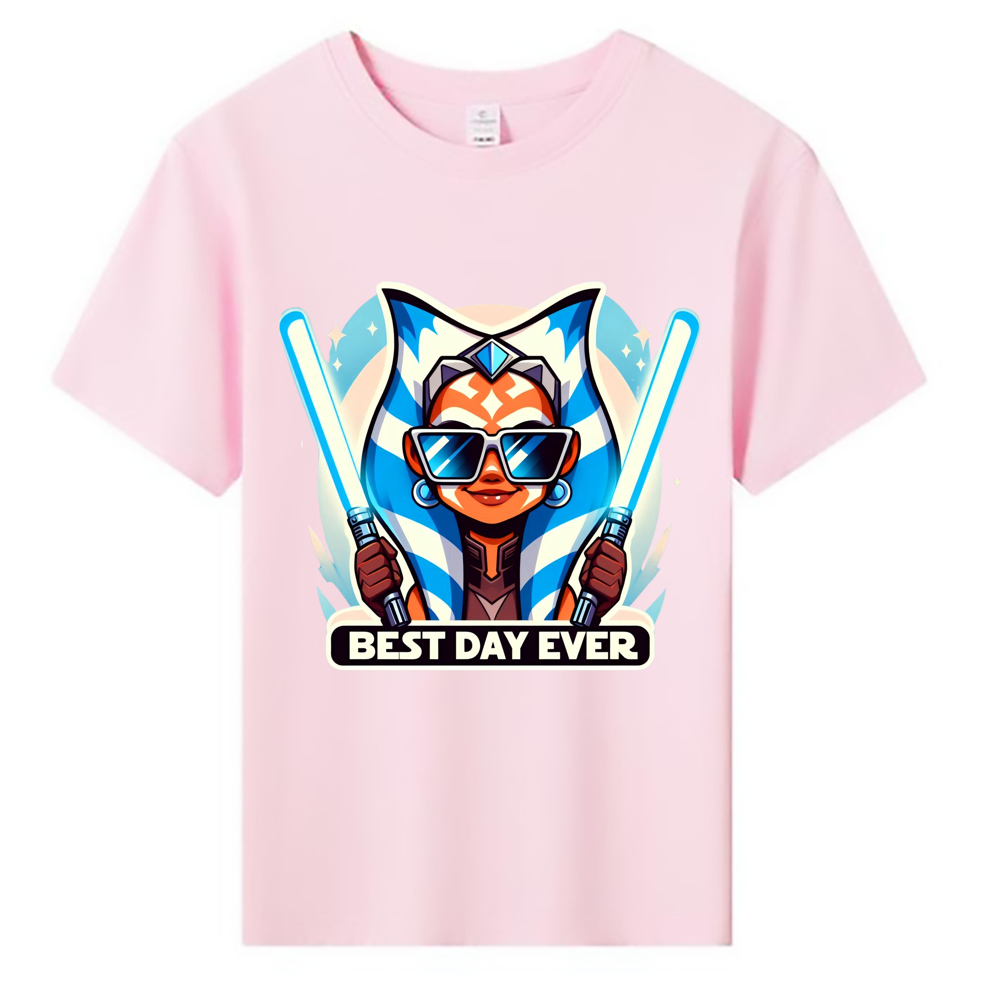 （画像用） スター・ウォーズ Star Wars 綿100％キッズTシャツ（フロントプリント）