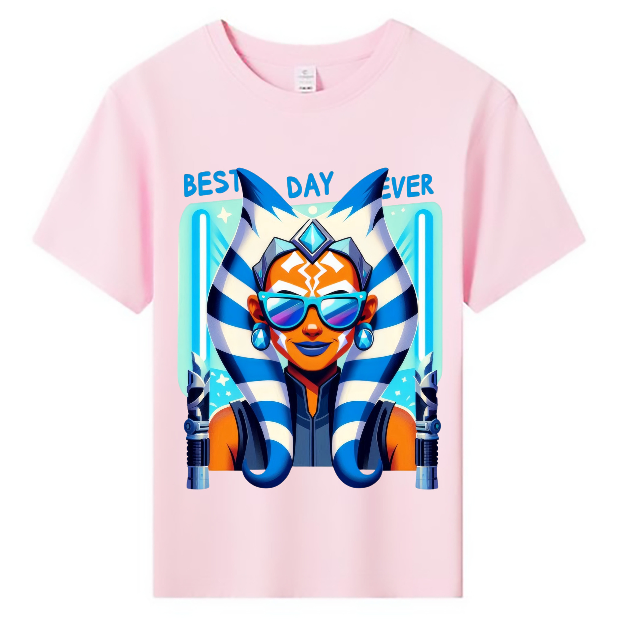 （画像用） スター・ウォーズ Star Wars 綿100％キッズTシャツ（フロントプリント）