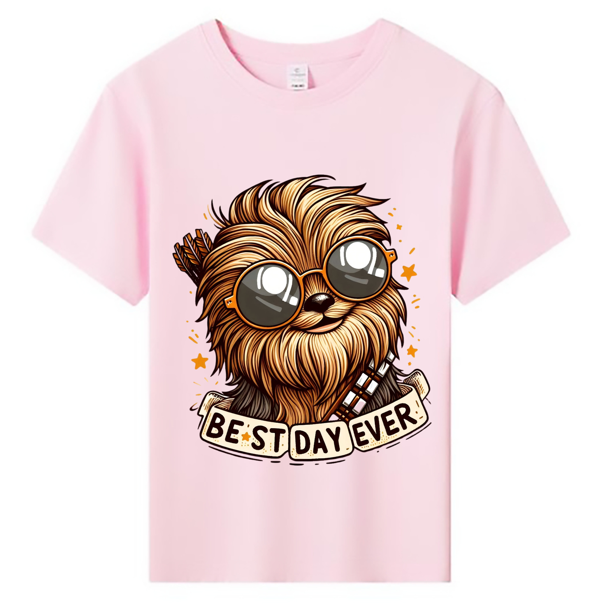 （画像用） スター・ウォーズ Star Wars 綿100％キッズTシャツ（フロントプリント）