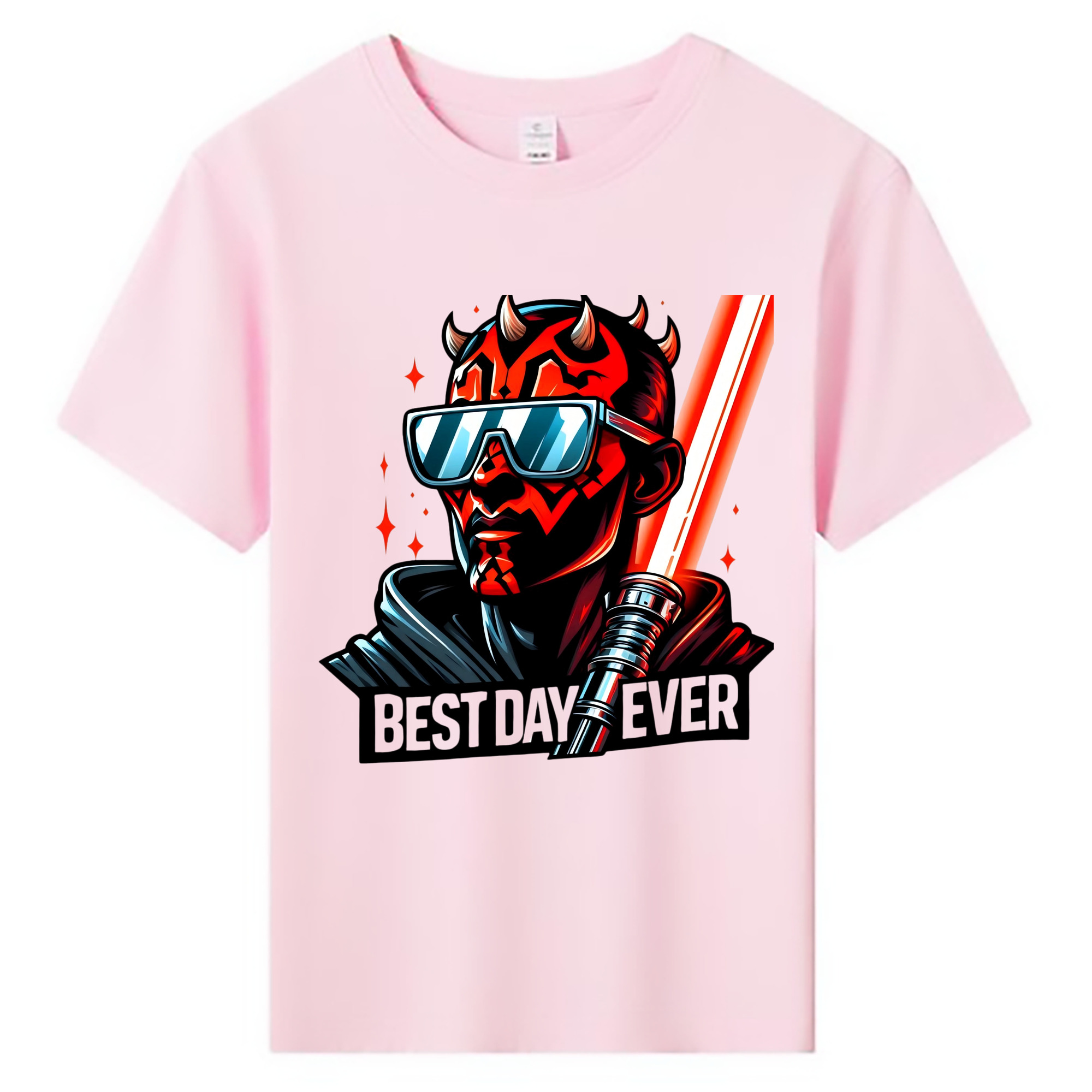 （画像用） スター・ウォーズ Star Wars 綿100％キッズTシャツ（フロントプリント）