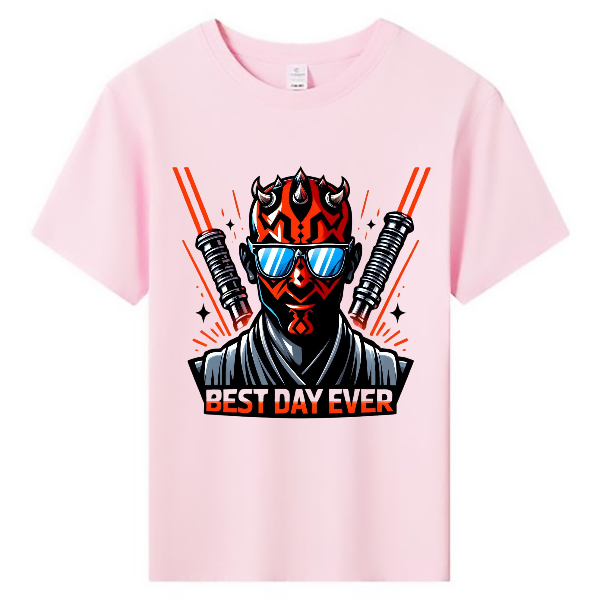 （画像用） スター・ウォーズ Star Wars 綿100％キッズTシャツ（フロントプリント）