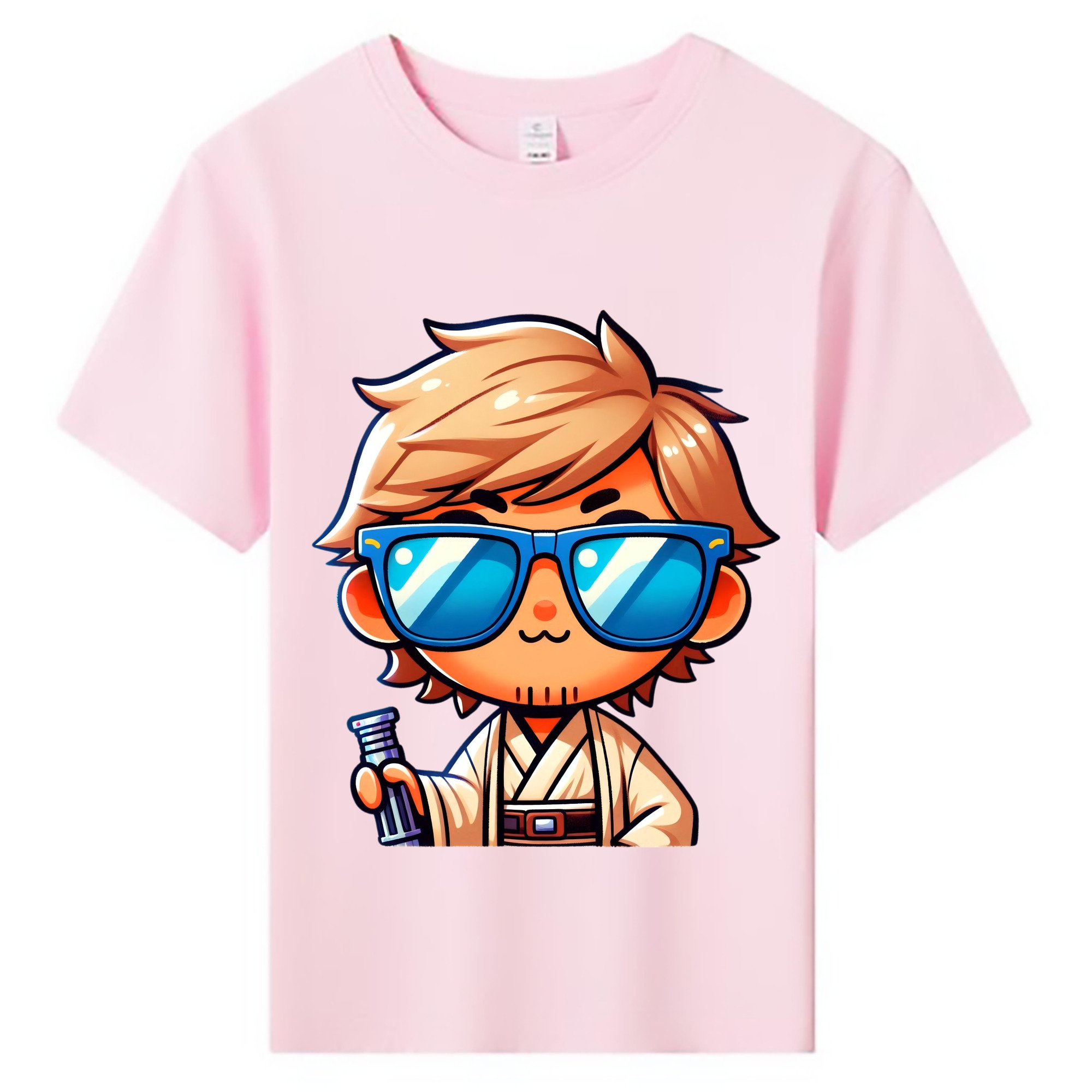 （画像用） スター・ウォーズ Star Wars 綿100％キッズTシャツ（フロントプリント）