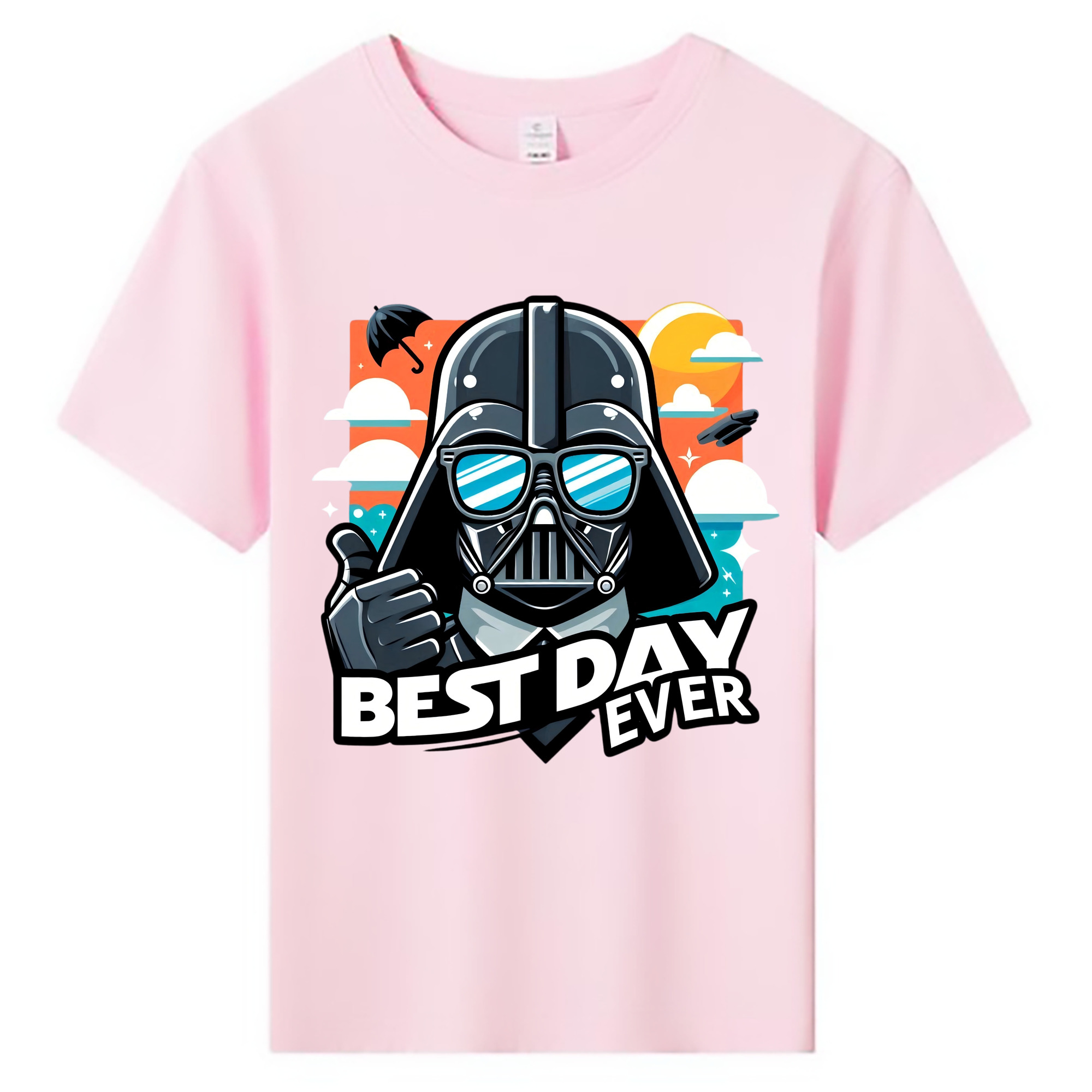 （画像用） スター・ウォーズ Star Wars 綿100％キッズTシャツ（フロントプリント）