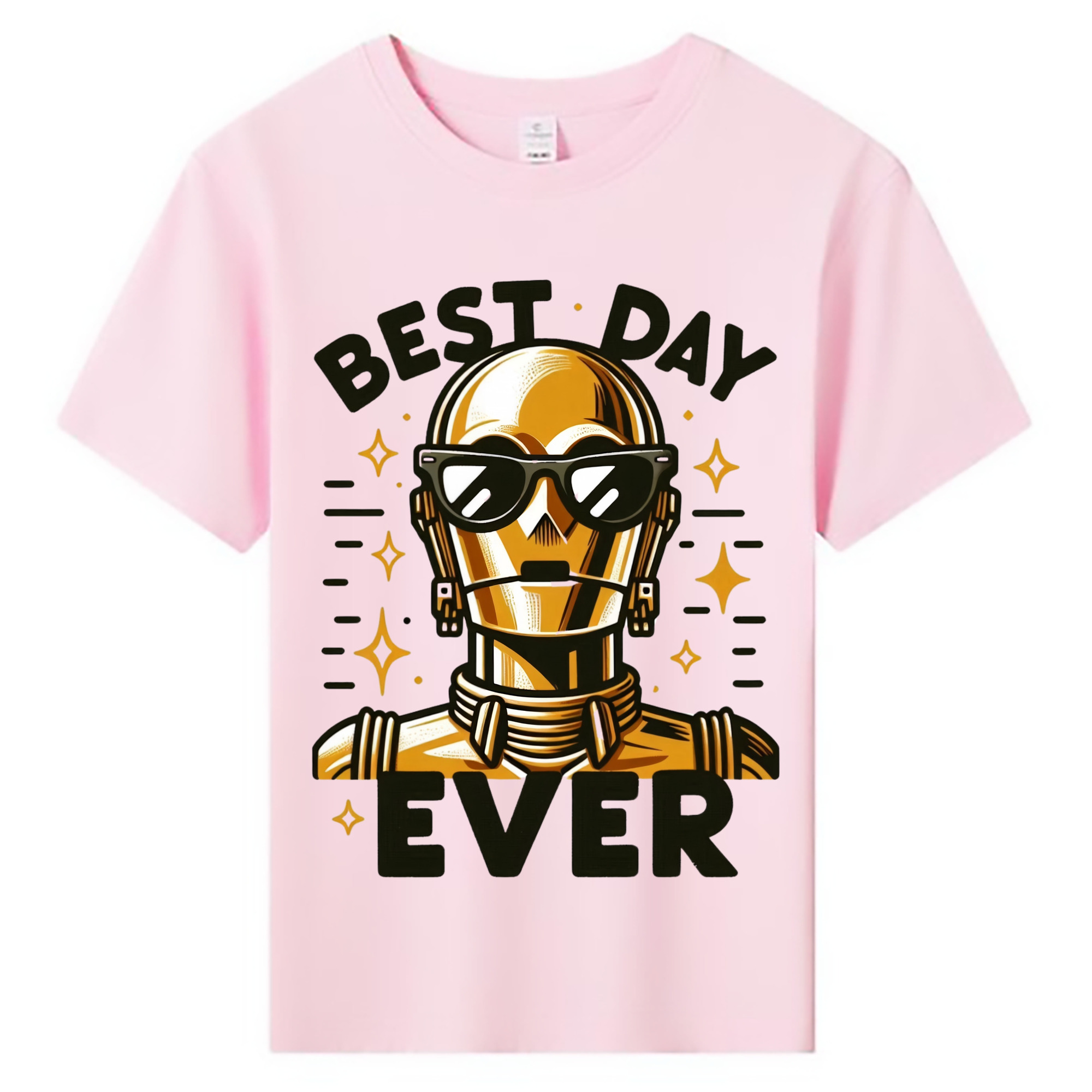 （画像用） スター・ウォーズ Star Wars 綿100％キッズTシャツ（フロントプリント）