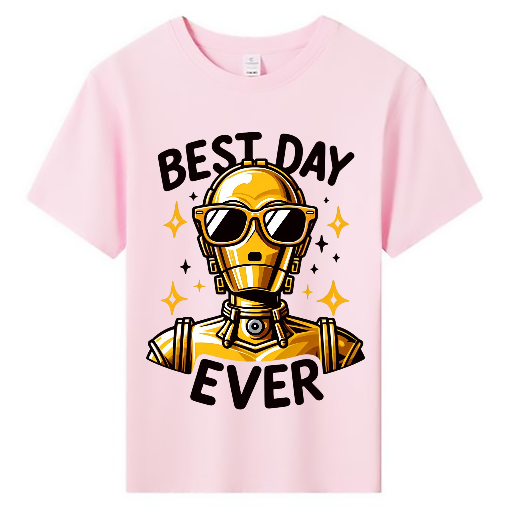 （画像用） スター・ウォーズ Star Wars 綿100％キッズTシャツ（フロントプリント）