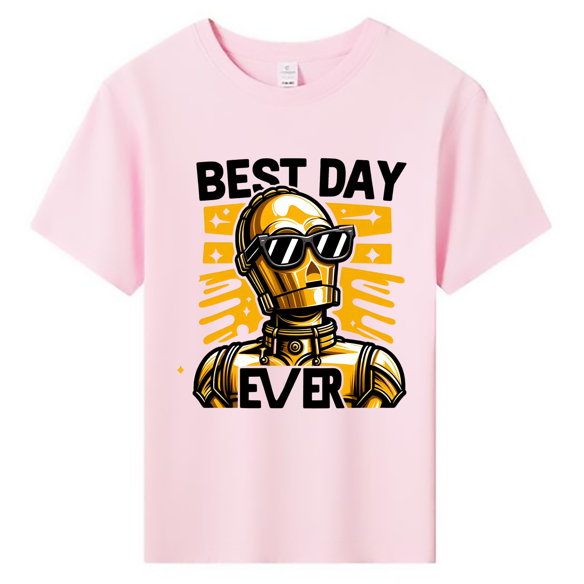 （画像用） スター・ウォーズ Star Wars 綿100％キッズTシャツ（フロントプリント）