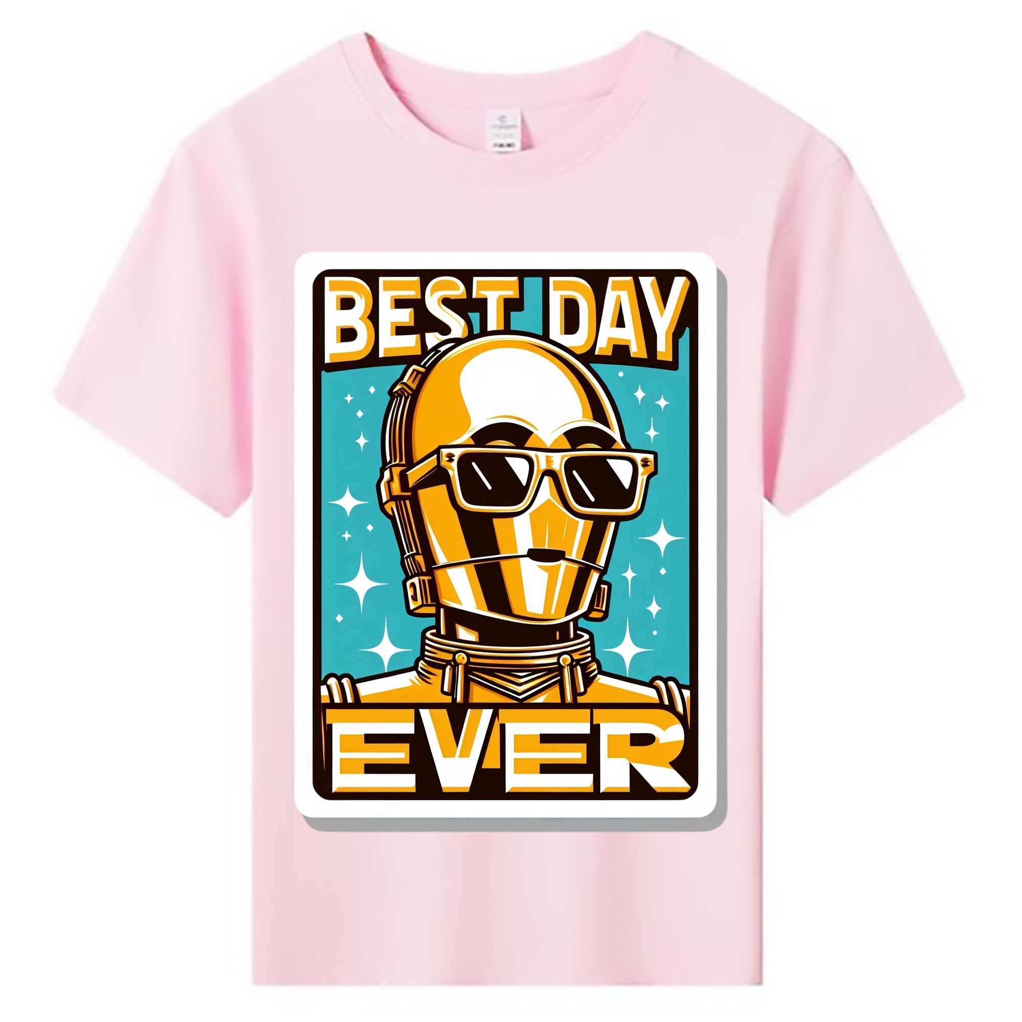 （画像用） スター・ウォーズ Star Wars 綿100％キッズTシャツ（フロントプリント）