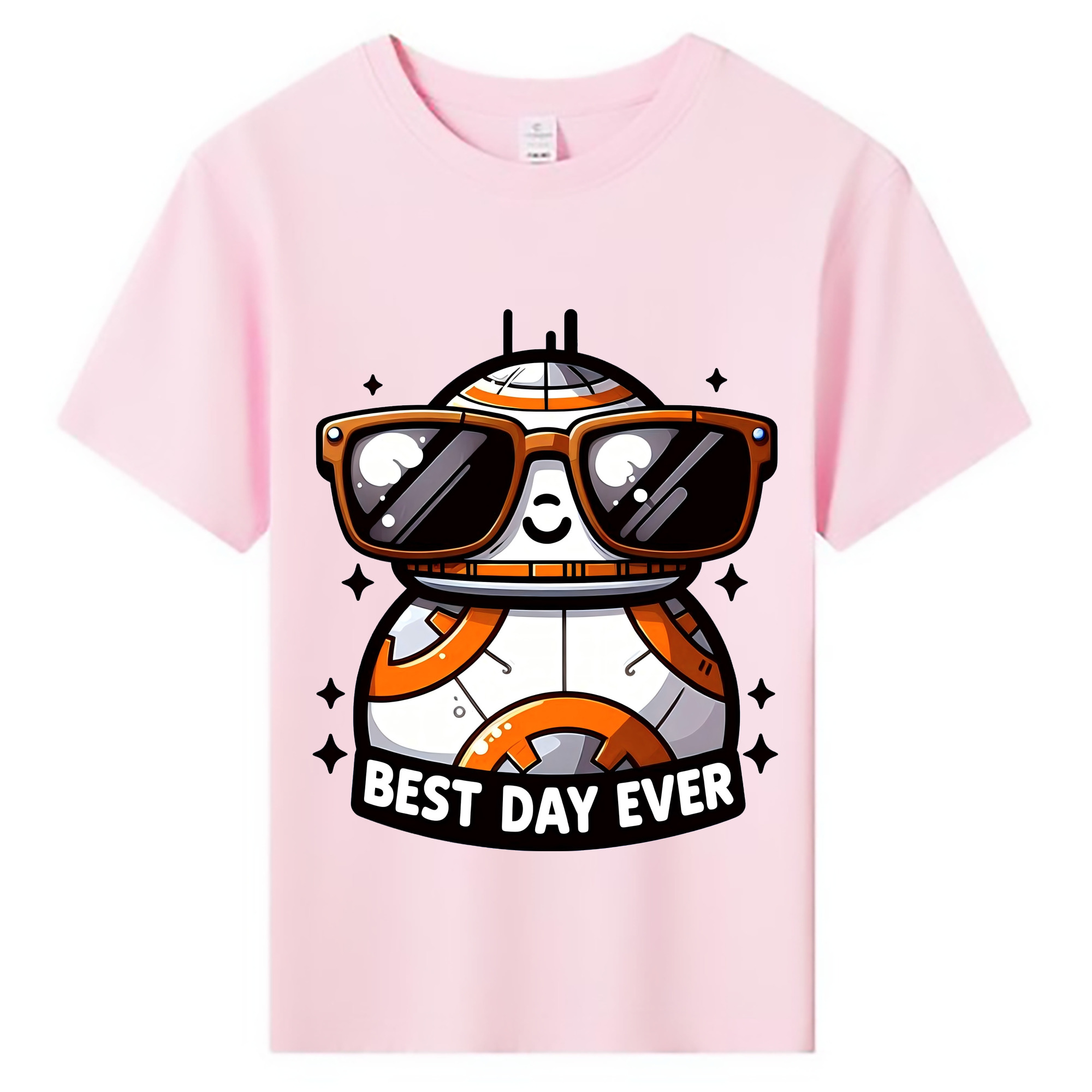 （画像用） スター・ウォーズ Star Wars 綿100％キッズTシャツ（フロントプリント）