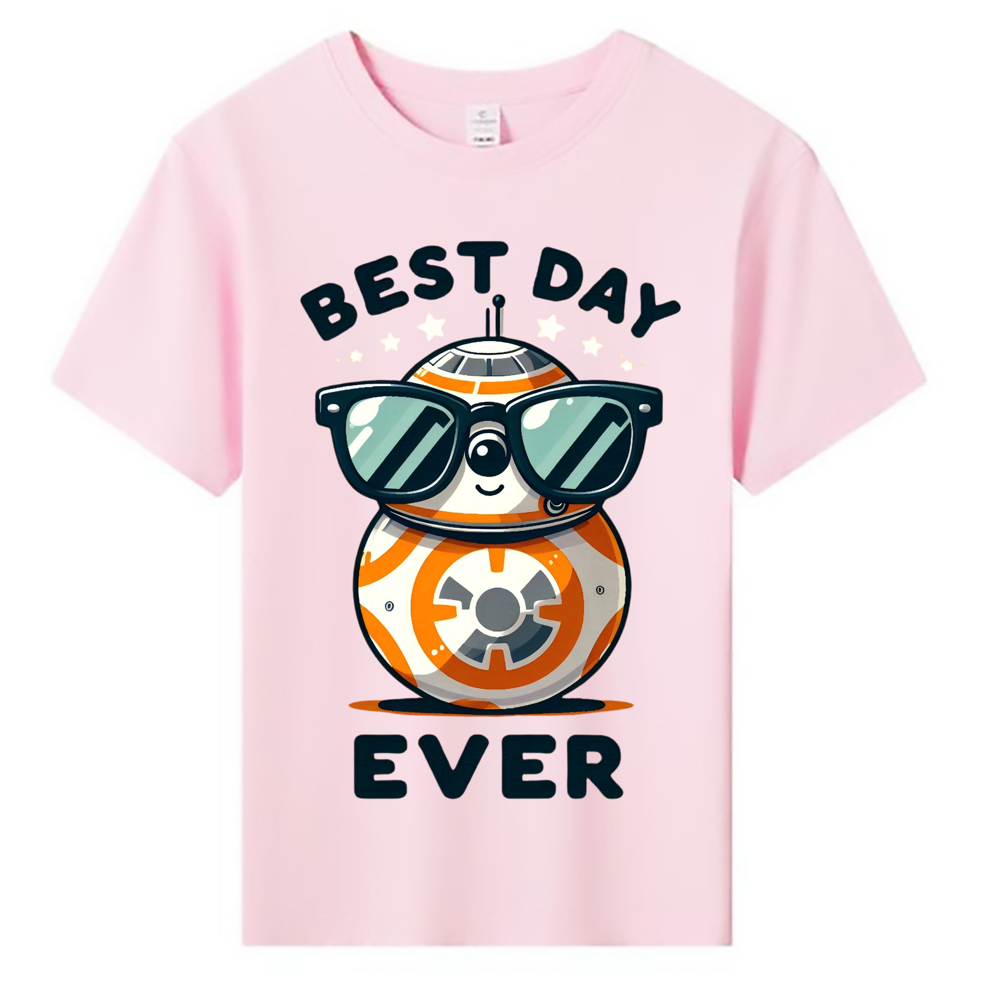 （画像用） スター・ウォーズ Star Wars 綿100％キッズTシャツ（フロントプリント）