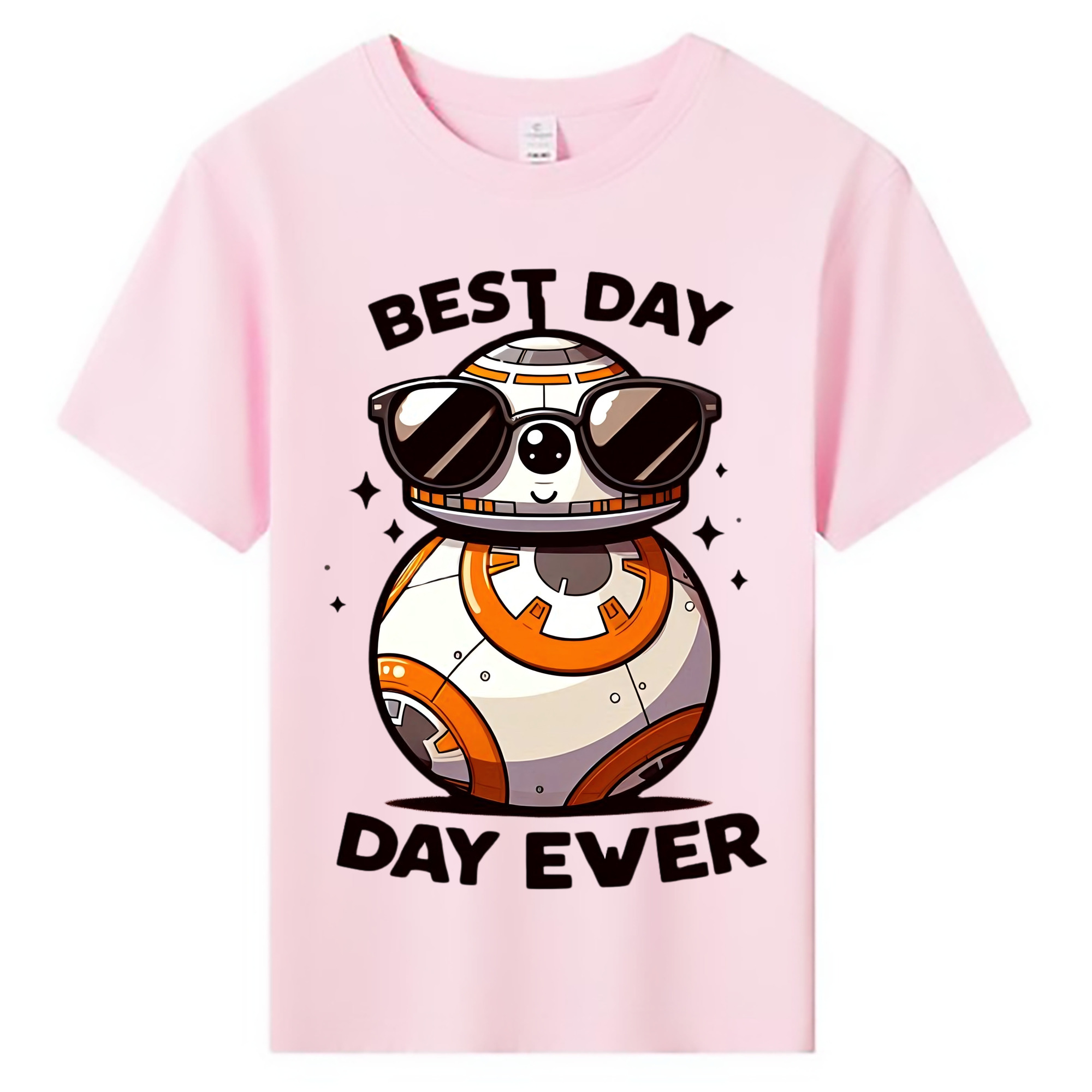 （画像用） スター・ウォーズ Star Wars 綿100％キッズTシャツ（フロントプリント）