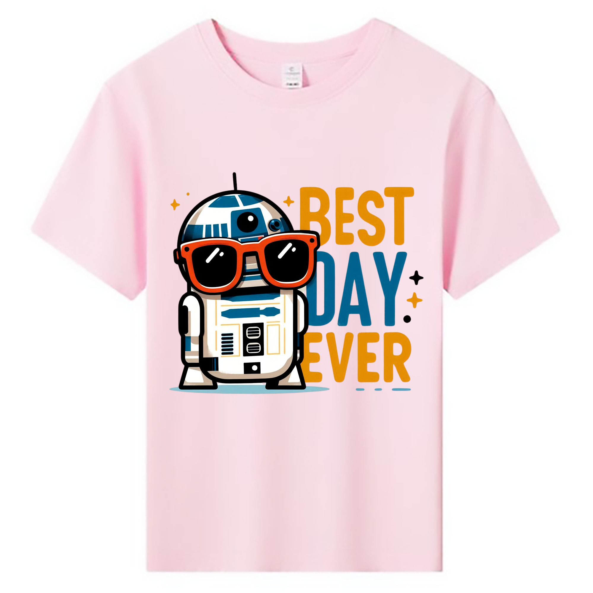 （画像用） スター・ウォーズ Star Wars 綿100％キッズTシャツ（フロントプリント）