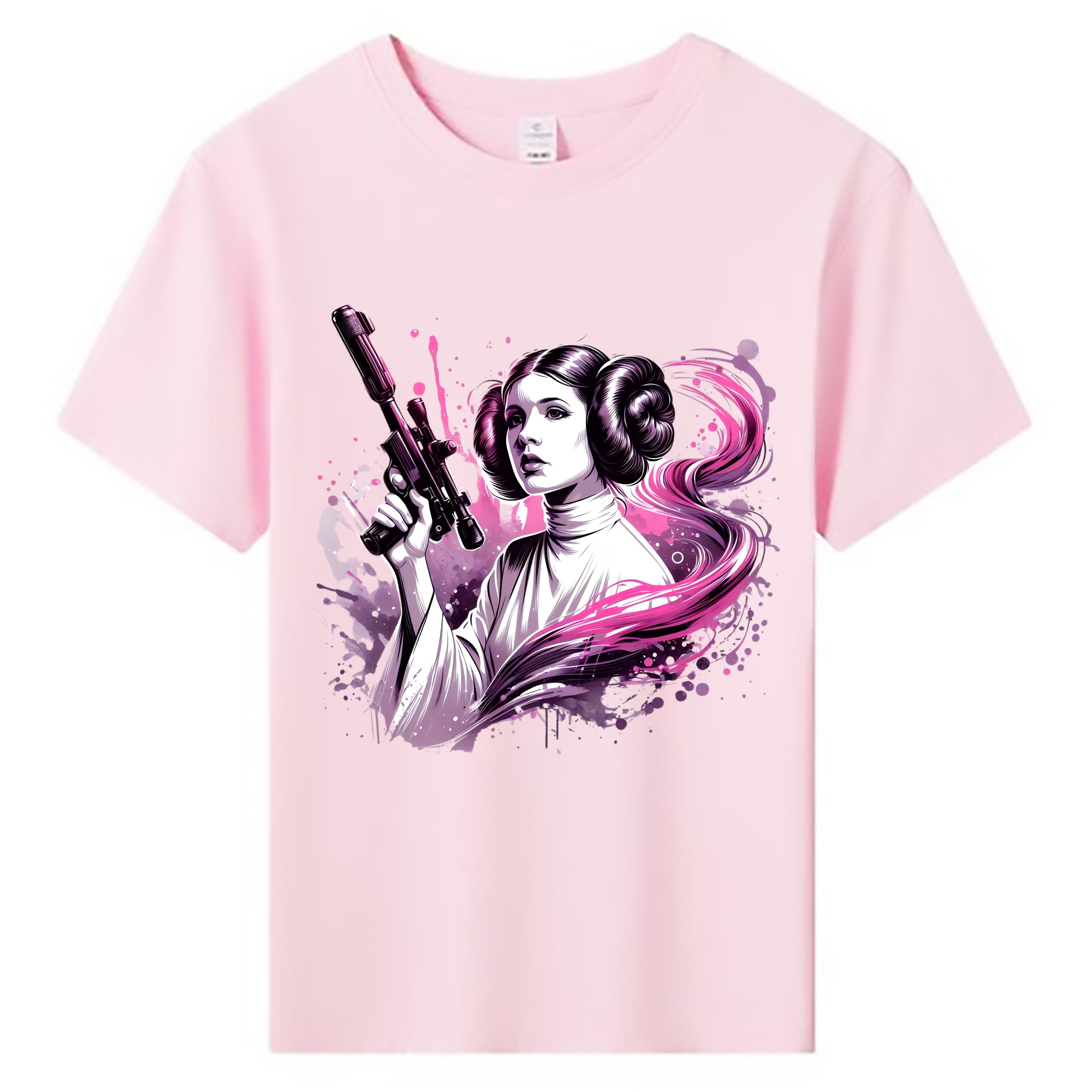 （画像用） スター・ウォーズ Star Wars 綿100％キッズTシャツ（フロントプリント）