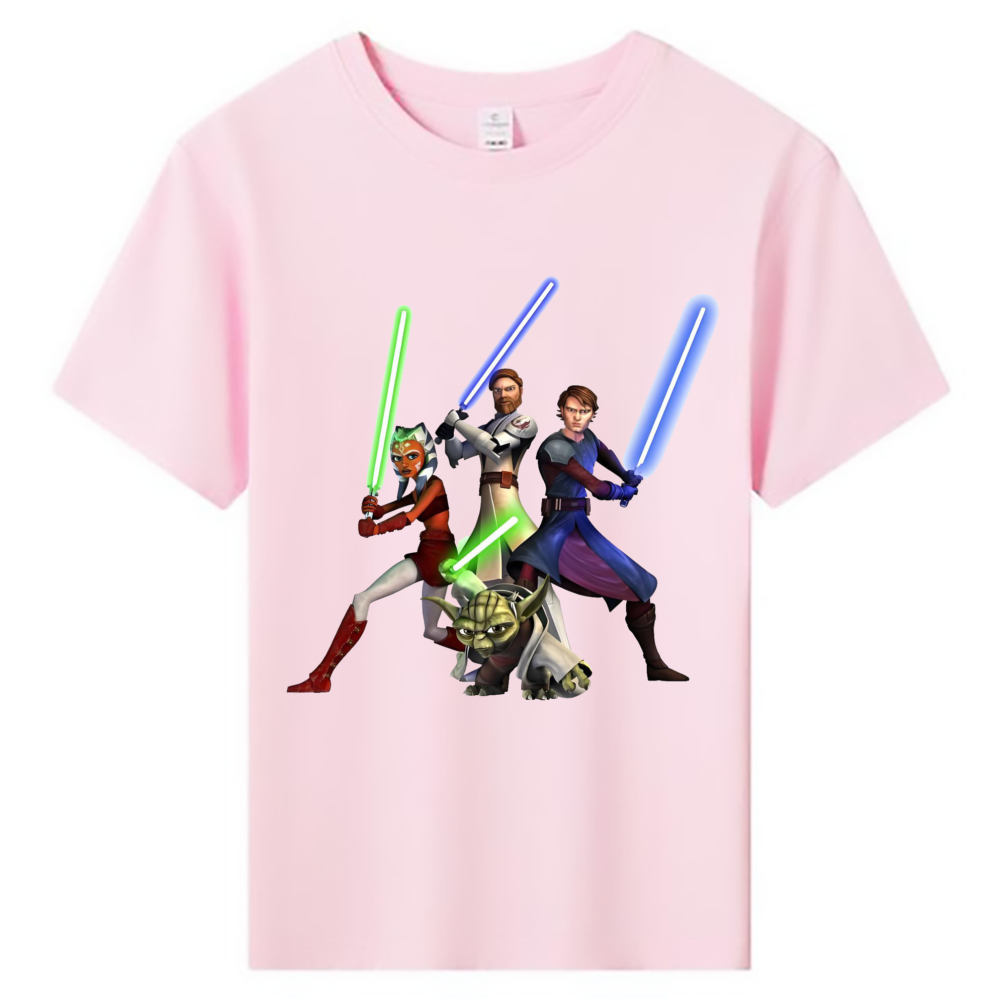 （画像用） スター・ウォーズ Star Wars 綿100％キッズTシャツ（フロントプリント）
