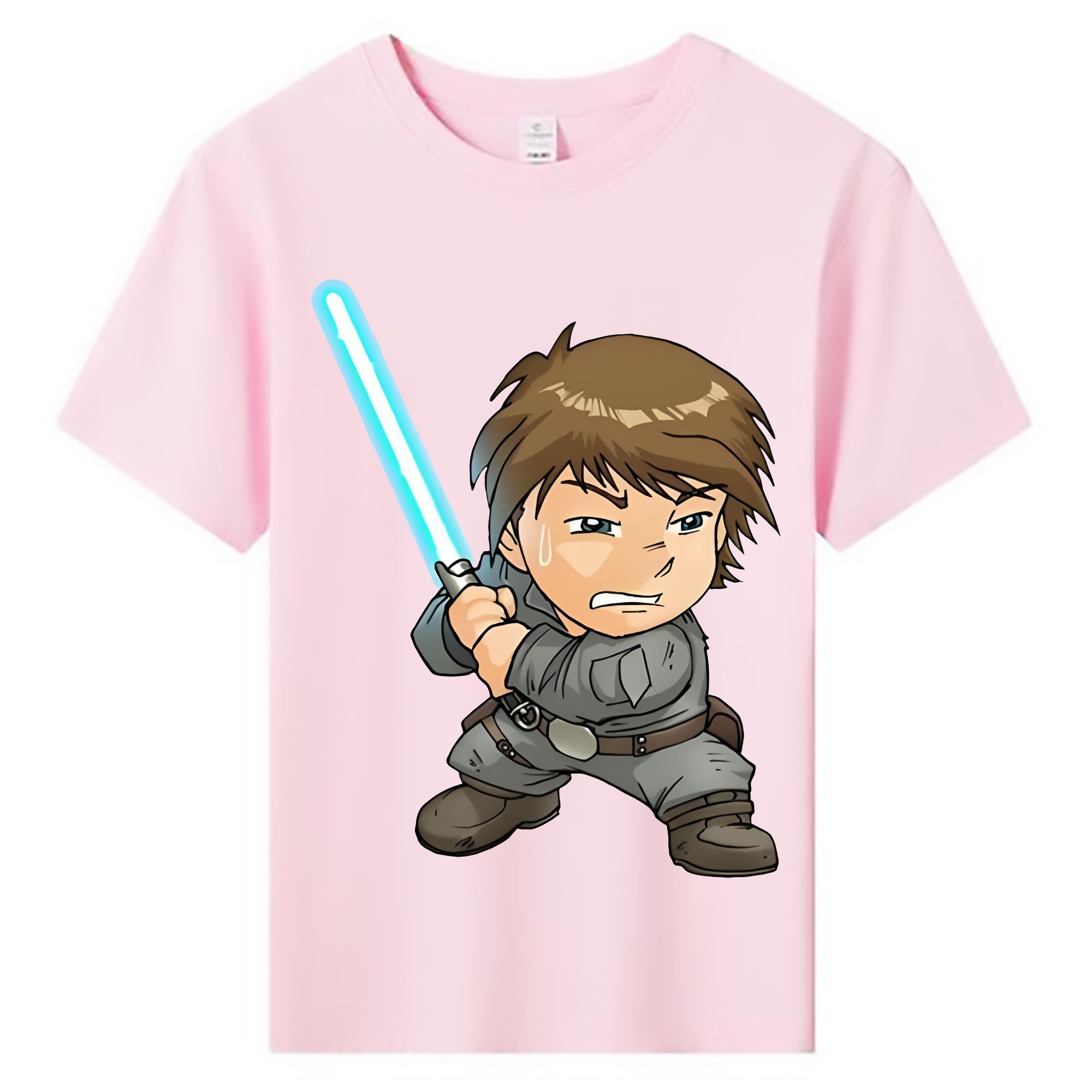 （画像用） スター・ウォーズ Star Wars 綿100％キッズTシャツ（フロントプリント）