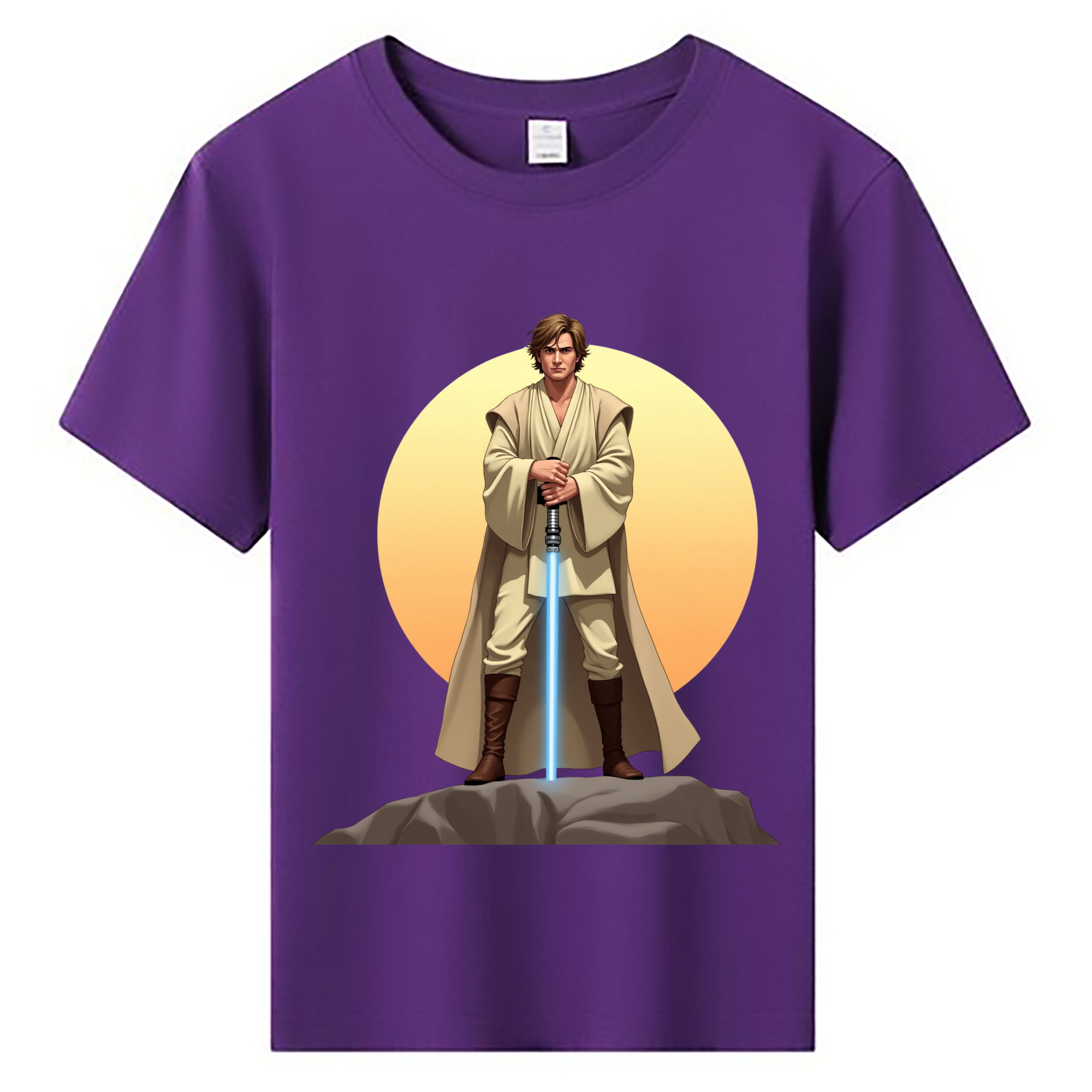 （画像用） スター・ウォーズ Star Wars 綿100％キッズTシャツ（フロントプリント）