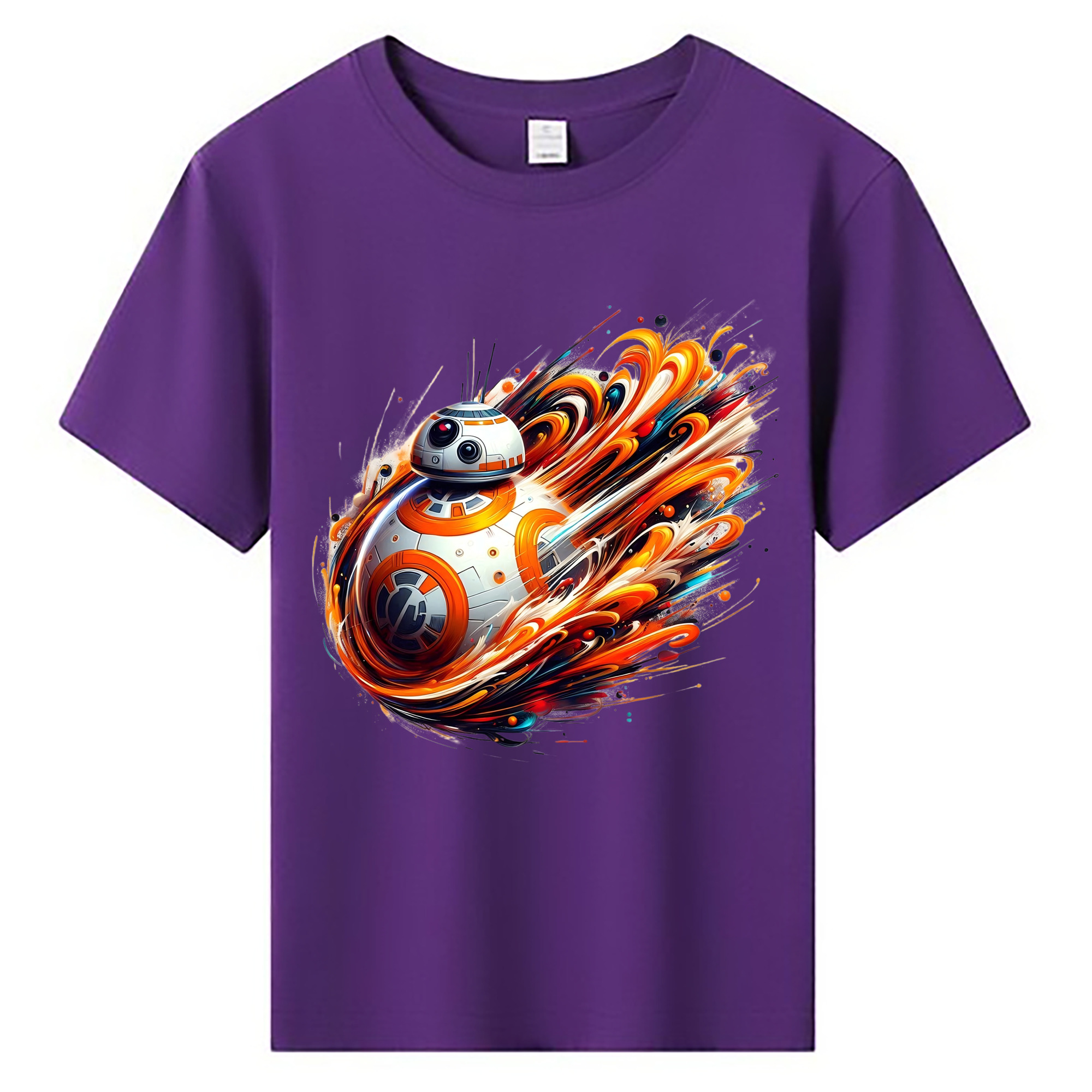 （画像用） スター・ウォーズ Star Wars 綿100％キッズTシャツ（フロントプリント）