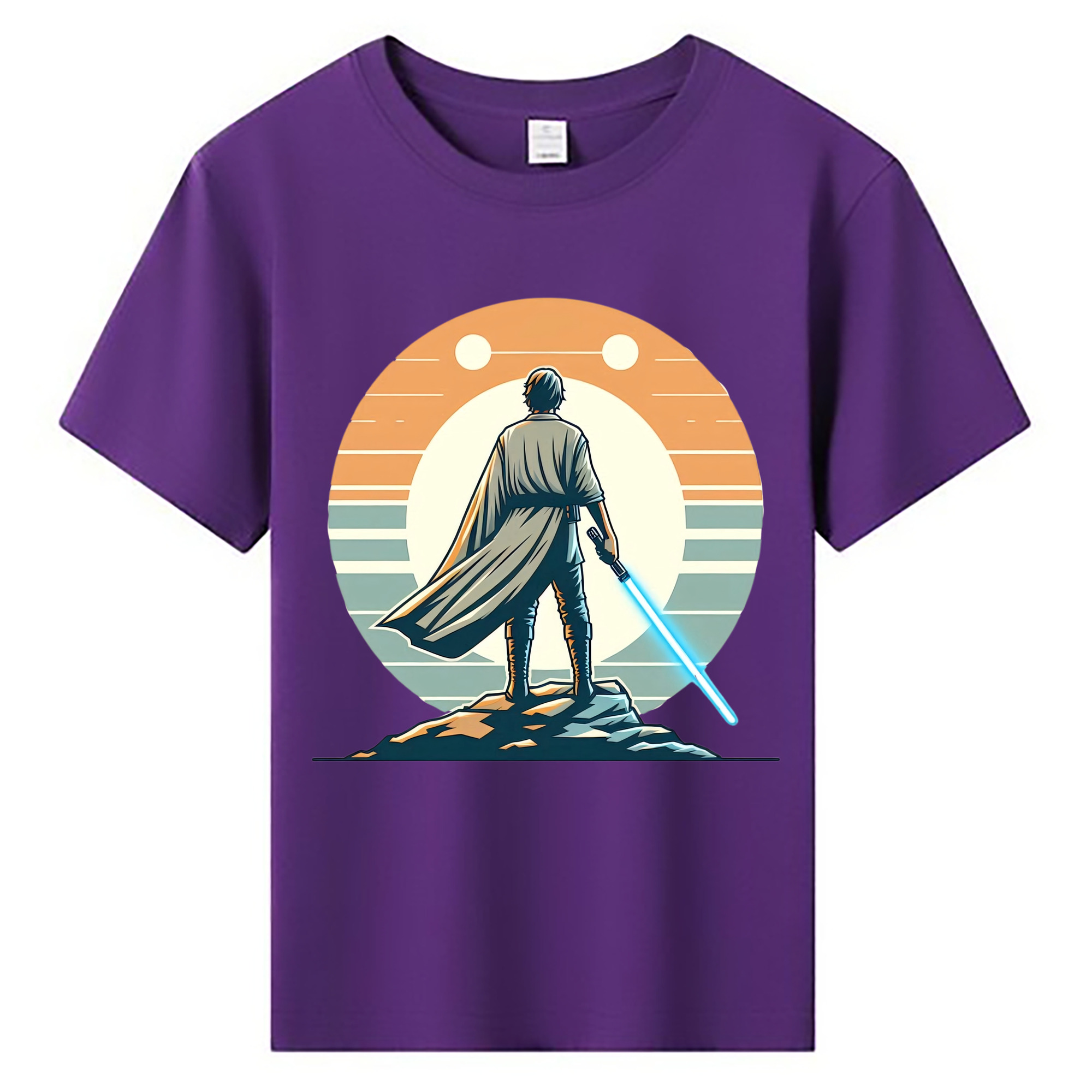 （画像用） スター・ウォーズ Star Wars 綿100％キッズTシャツ（フロントプリント）