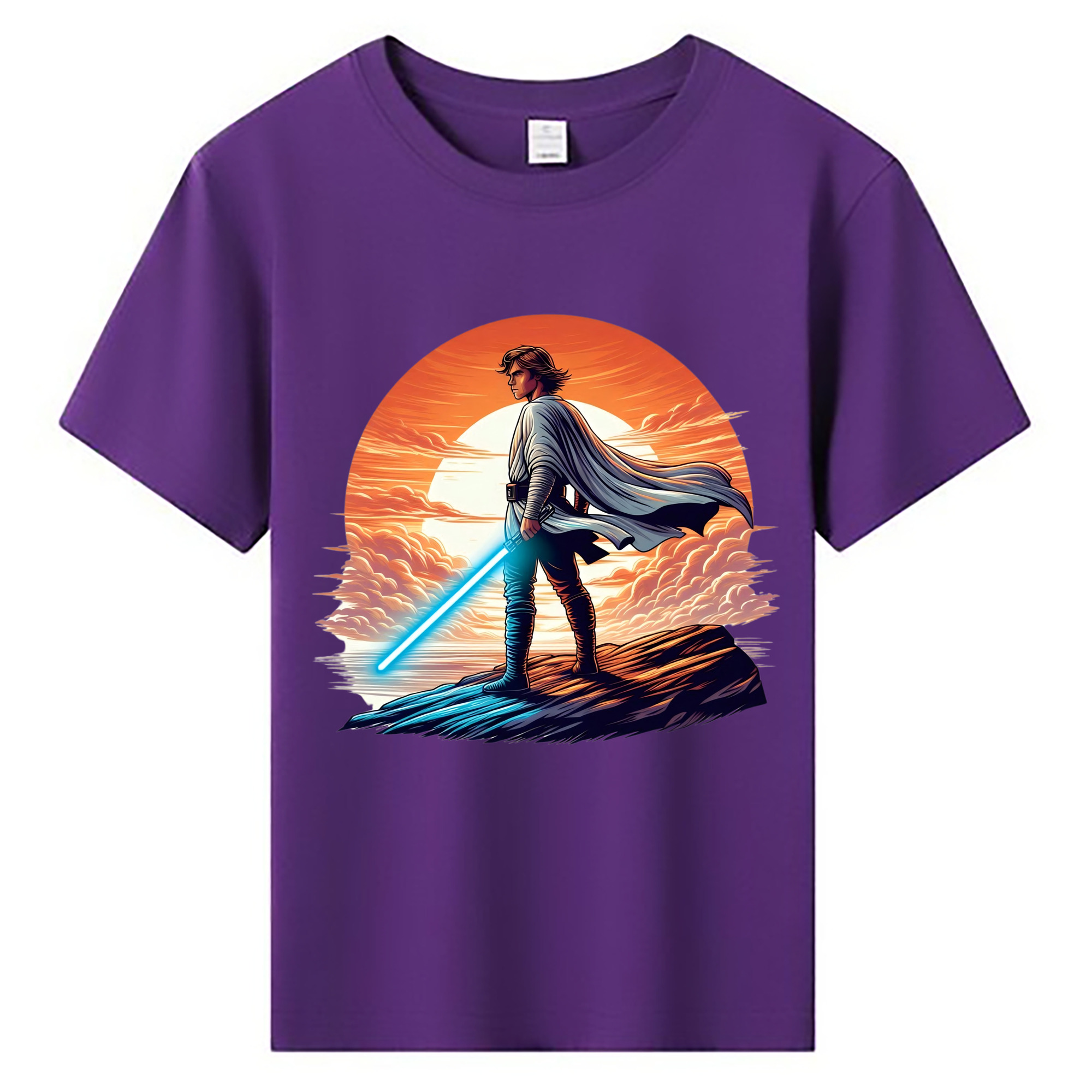 （画像用） スター・ウォーズ Star Wars 綿100％キッズTシャツ（フロントプリント）