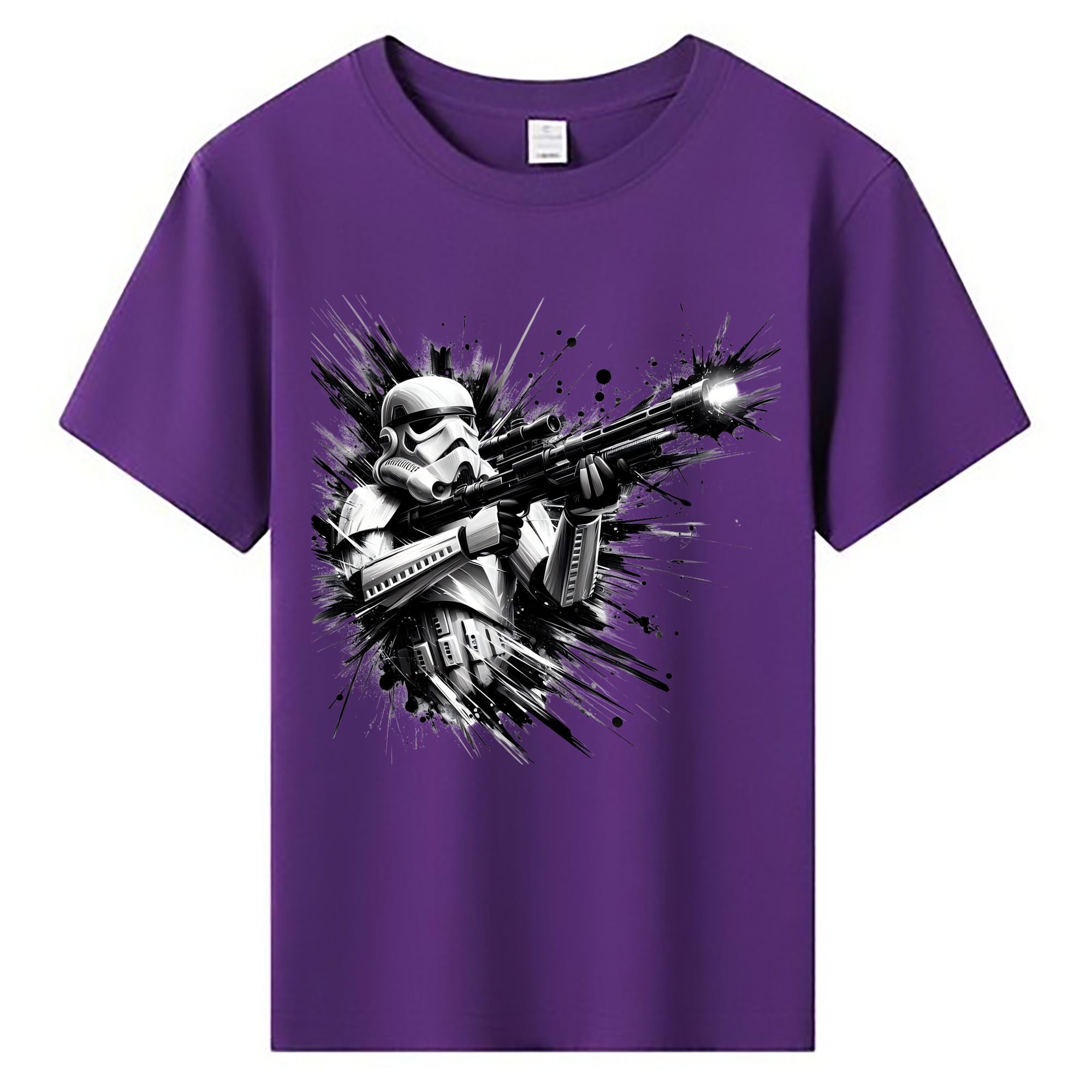 （画像用） スター・ウォーズ Star Wars 綿100％キッズTシャツ（フロントプリント）