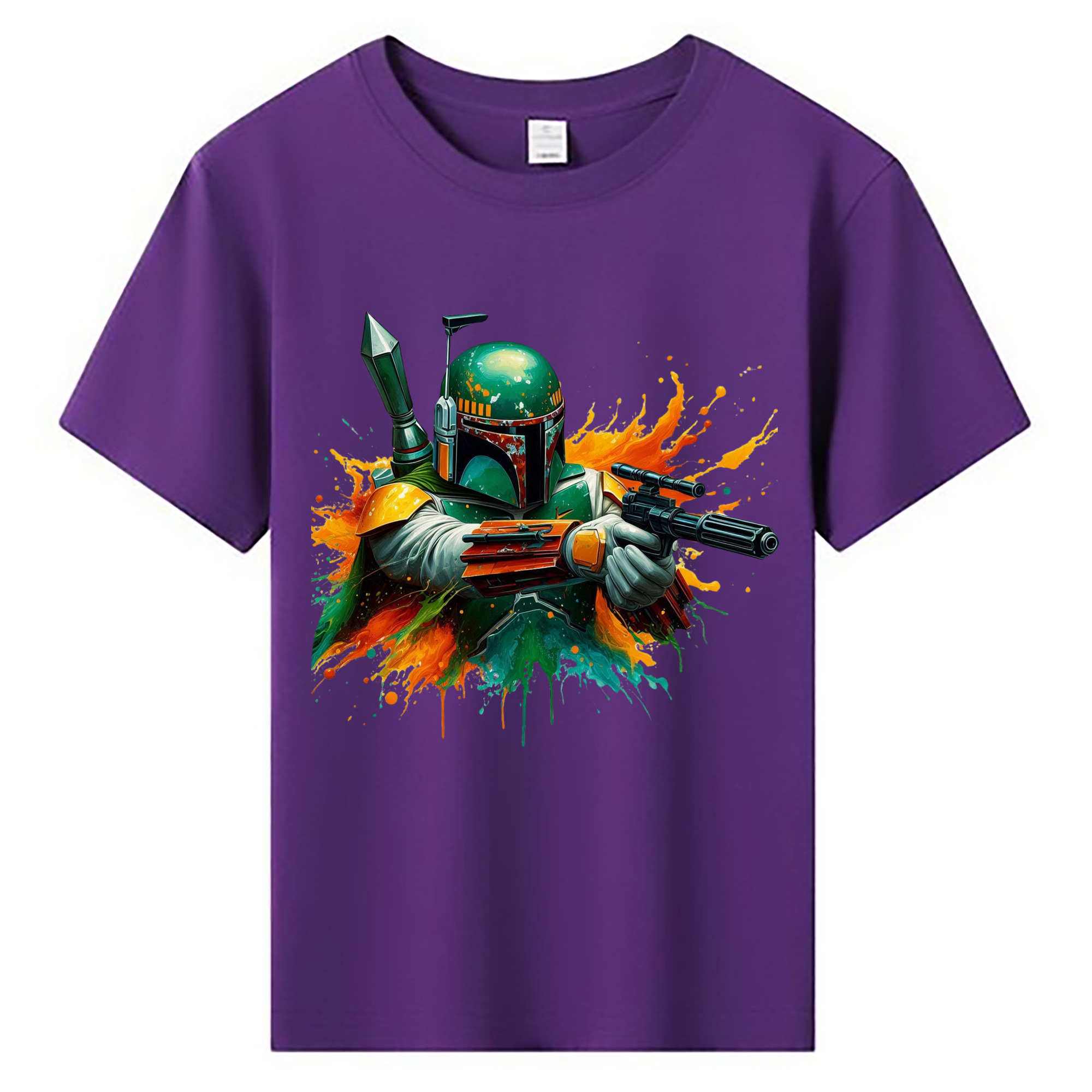 （画像用） スター・ウォーズ Star Wars 綿100％キッズTシャツ（フロントプリント）
