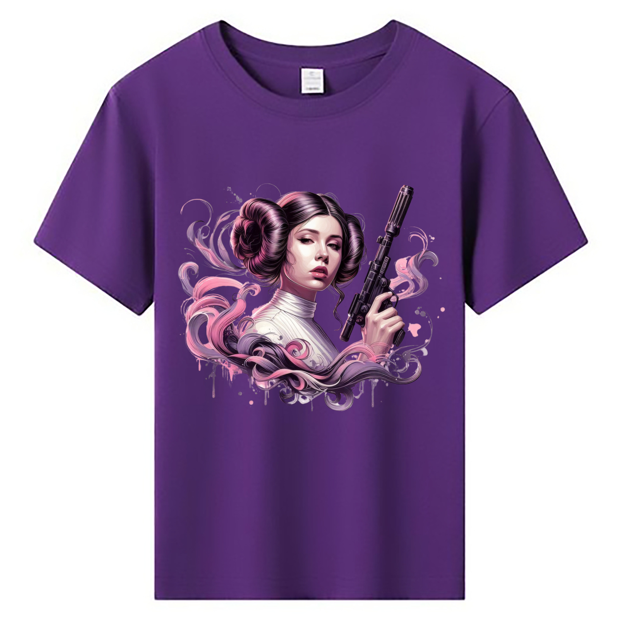（画像用） スター・ウォーズ Star Wars 綿100％キッズTシャツ（フロントプリント）