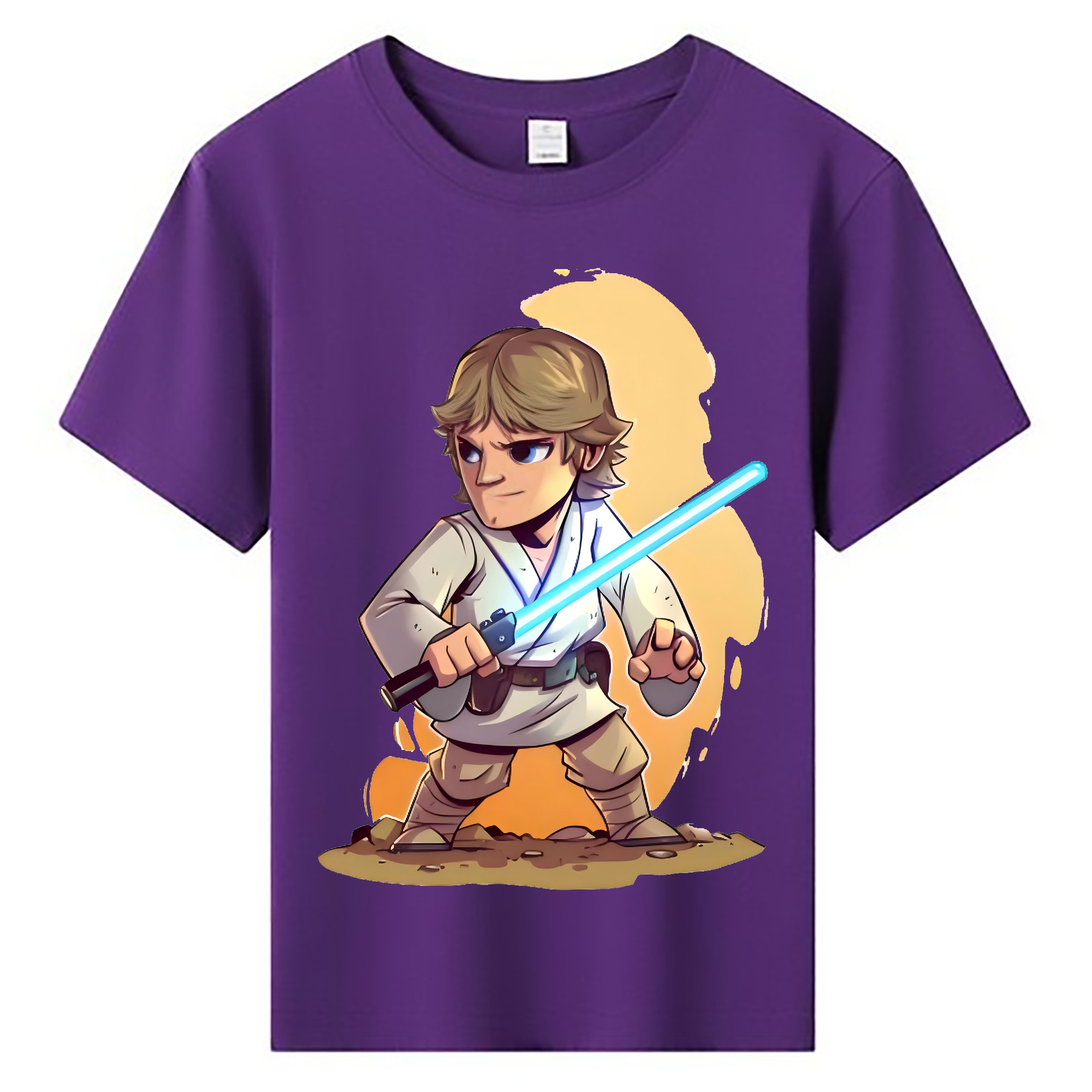 （画像用） スター・ウォーズ Star Wars 綿100％キッズTシャツ（フロントプリント）