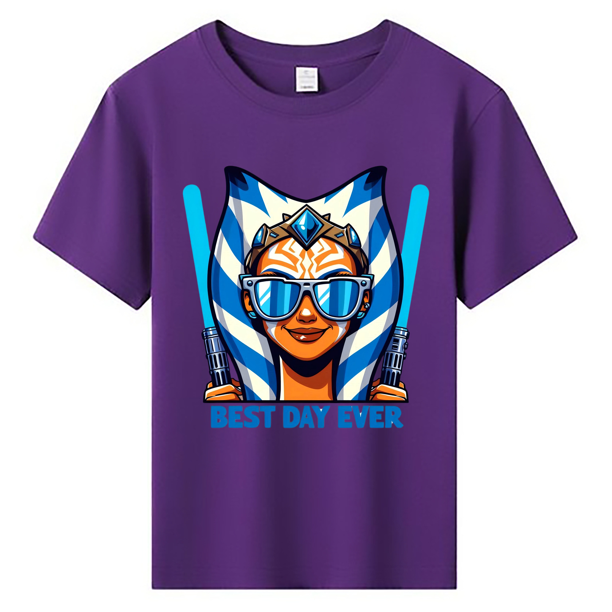 （画像用） スター・ウォーズ Star Wars 綿100％キッズTシャツ（フロントプリント）