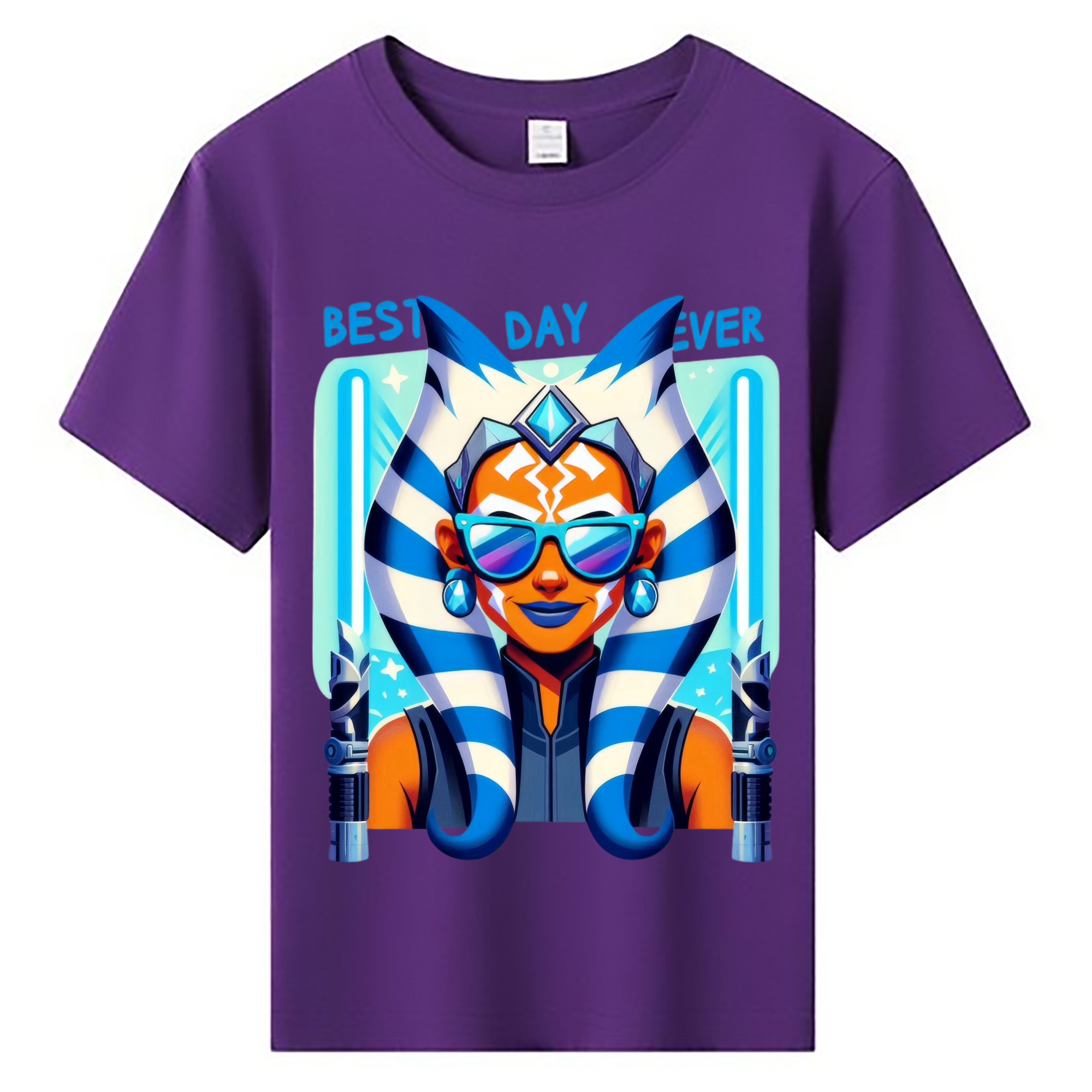 （画像用） スター・ウォーズ Star Wars 綿100％キッズTシャツ（フロントプリント）