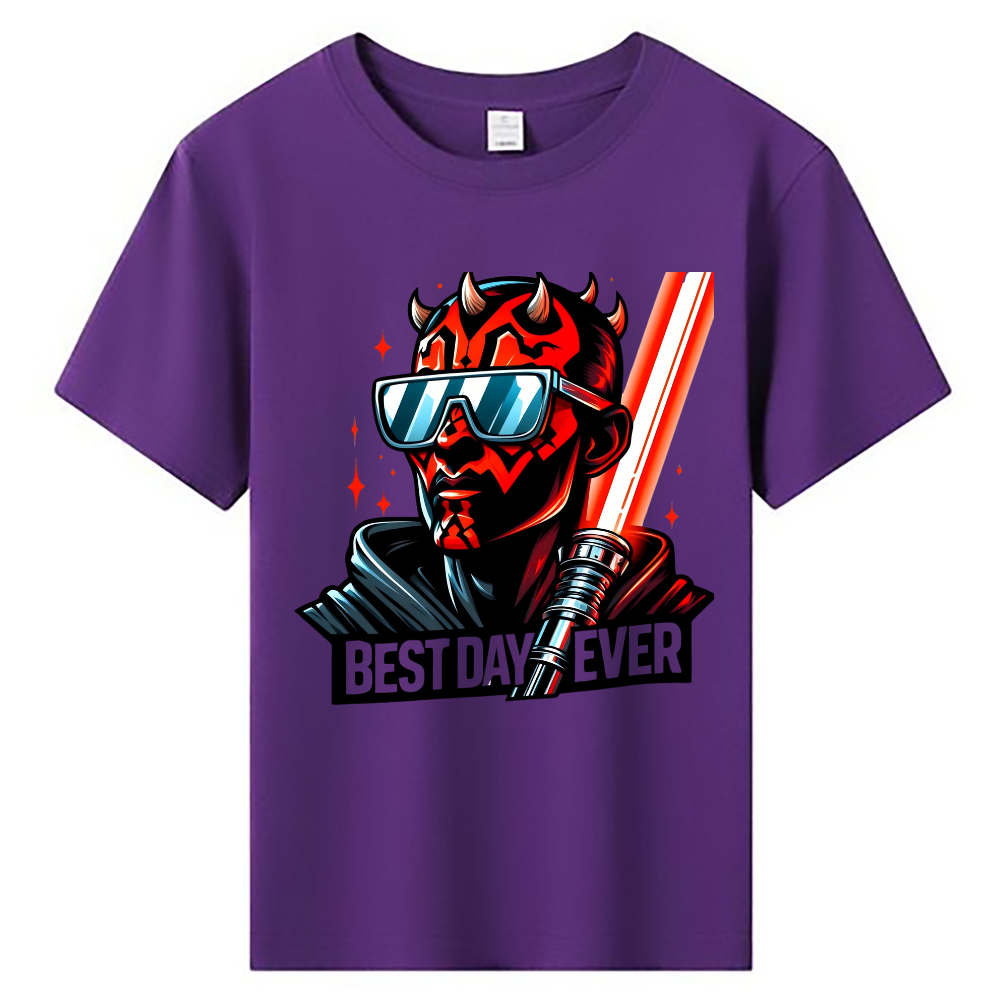 （画像用） スター・ウォーズ Star Wars 綿100％キッズTシャツ（フロントプリント）