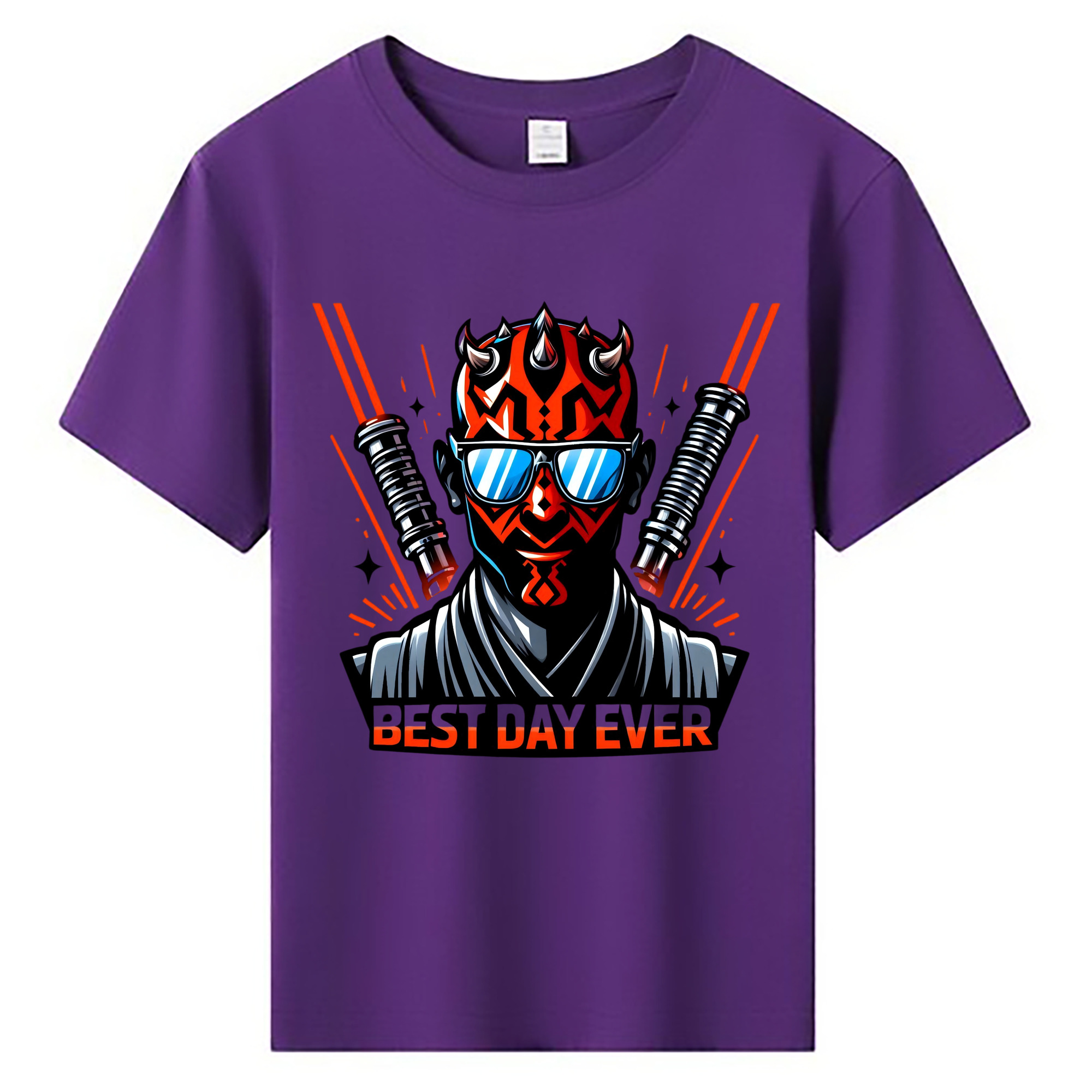 （画像用） スター・ウォーズ Star Wars 綿100％キッズTシャツ（フロントプリント）