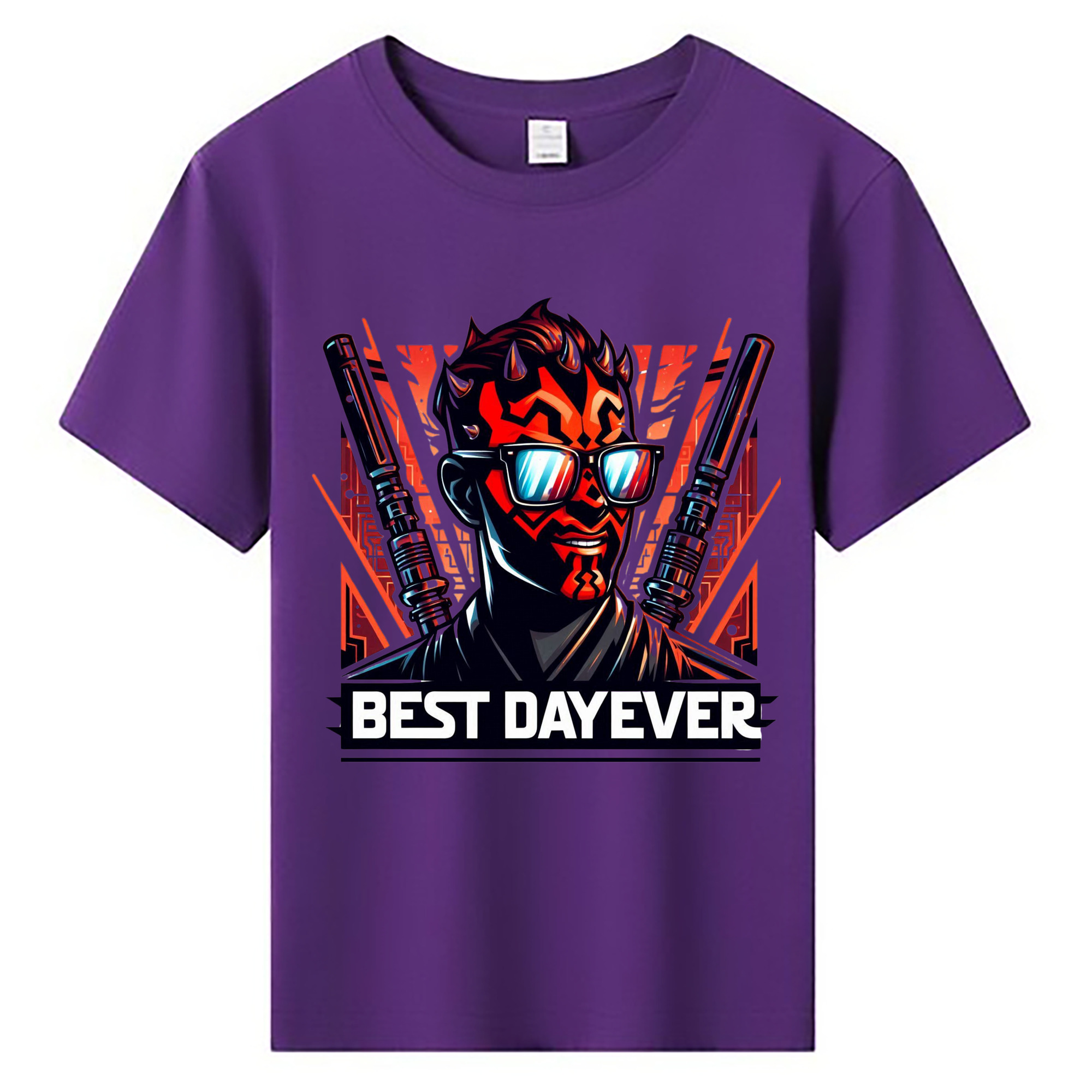 （画像用） スター・ウォーズ Star Wars 綿100％キッズTシャツ（フロントプリント）