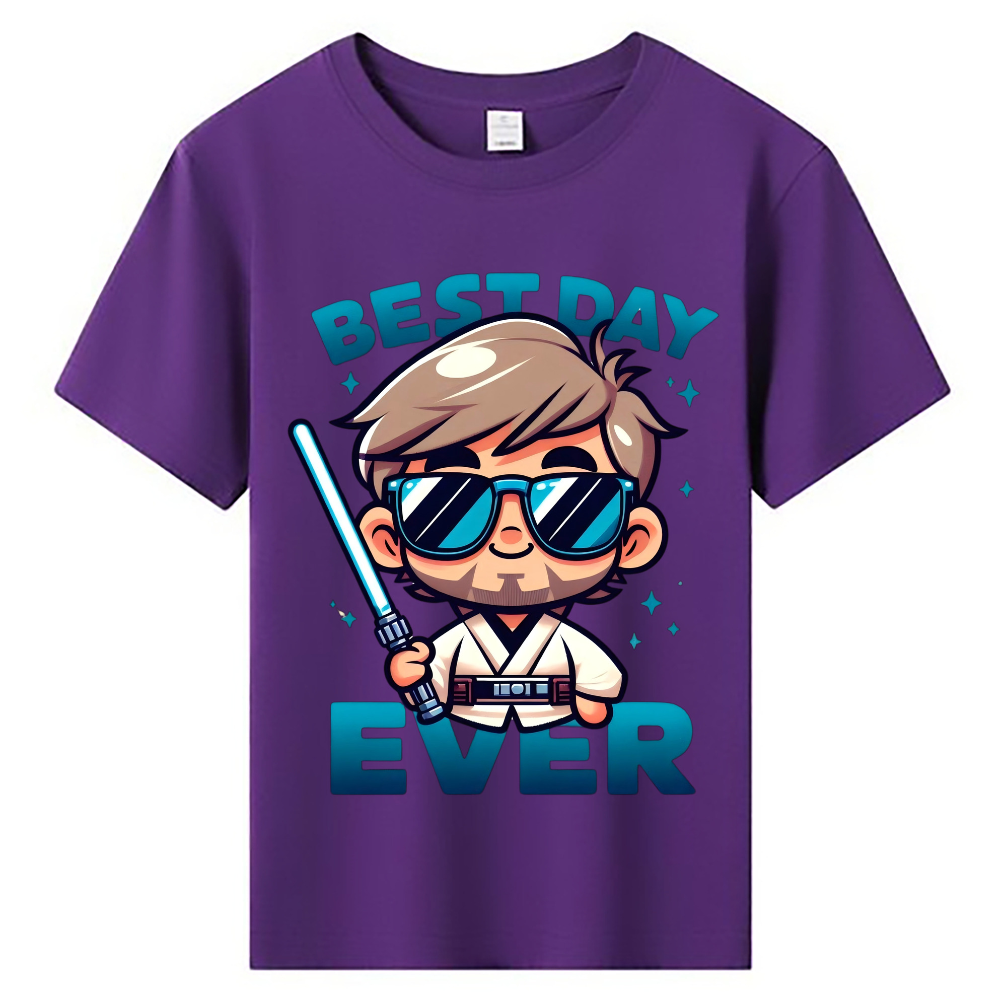 （画像用） スター・ウォーズ Star Wars 綿100％キッズTシャツ（フロントプリント）