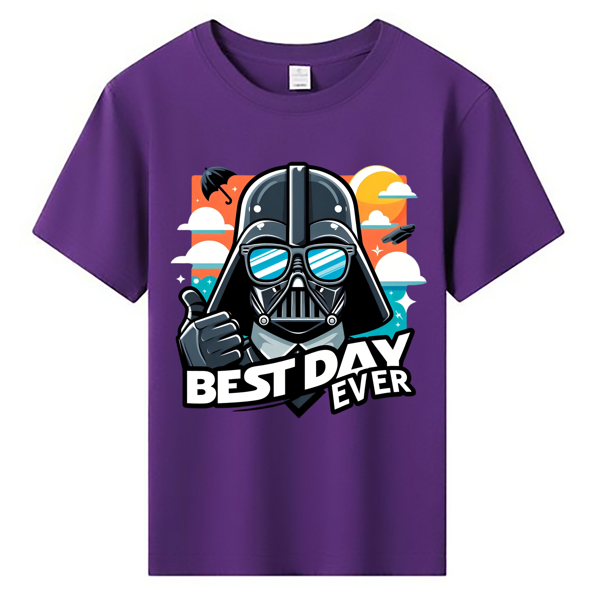 （画像用） スター・ウォーズ Star Wars 綿100％キッズTシャツ（フロントプリント）
