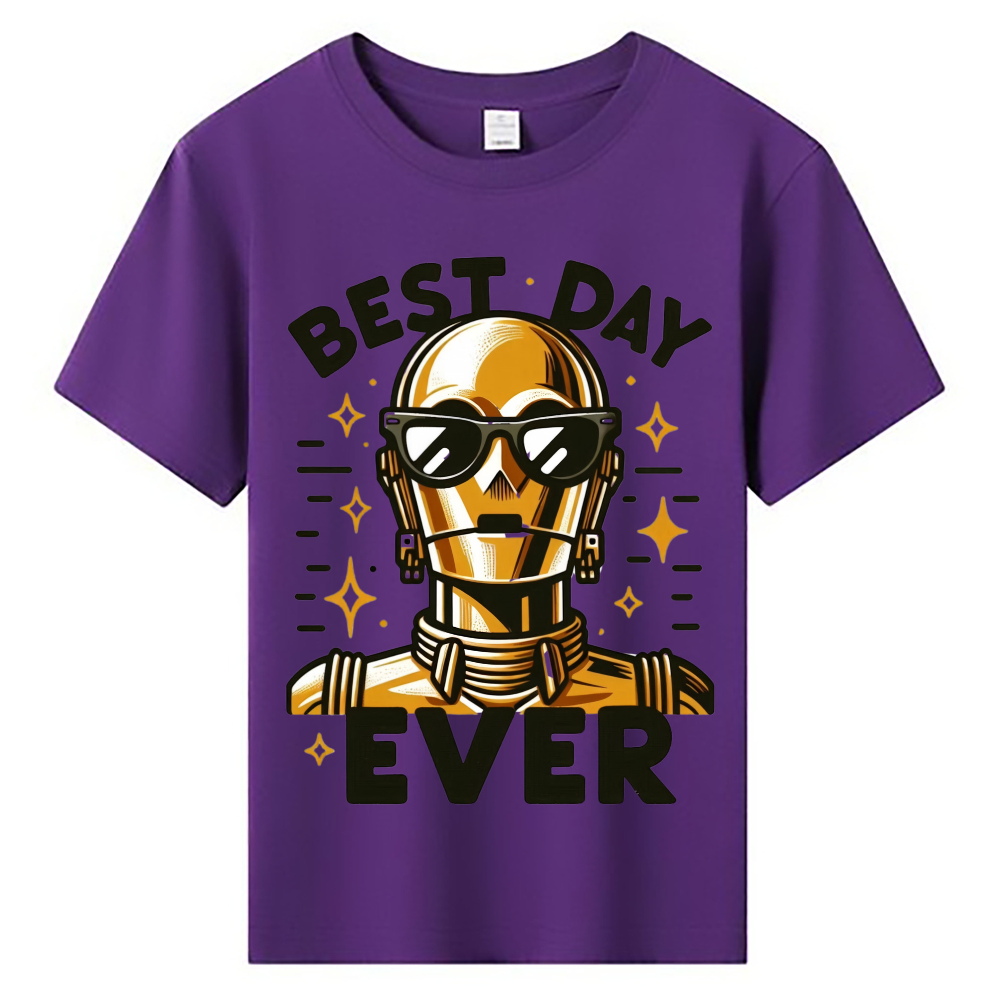 （画像用） スター・ウォーズ Star Wars 綿100％キッズTシャツ（フロントプリント）