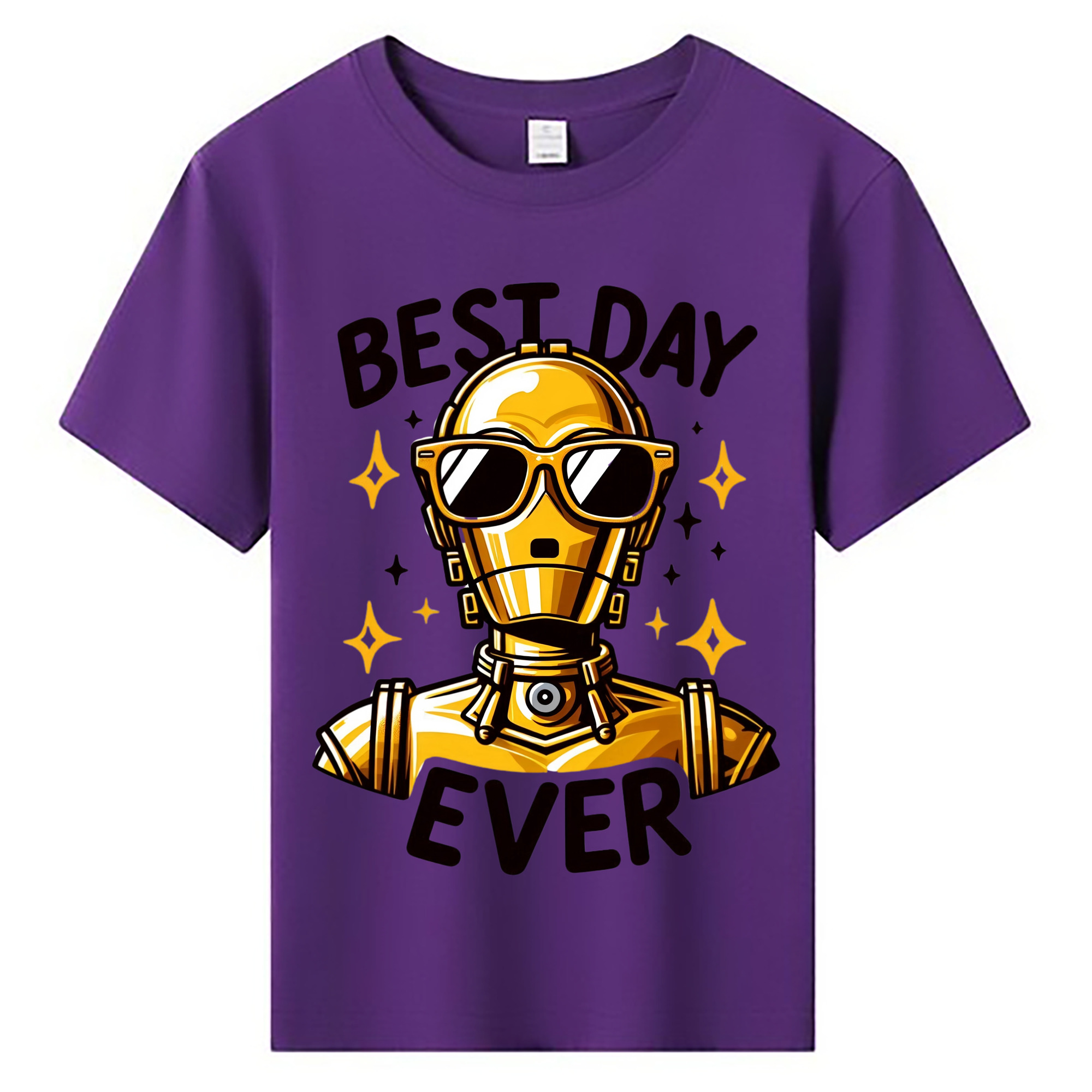 （画像用） スター・ウォーズ Star Wars 綿100％キッズTシャツ（フロントプリント）