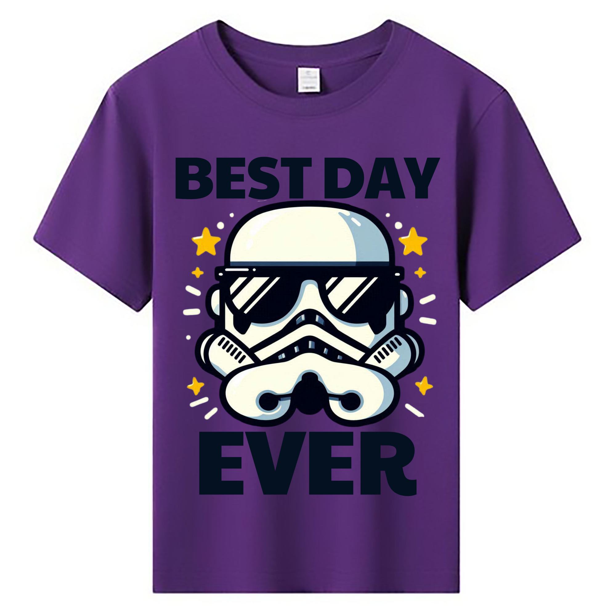 （画像用） スター・ウォーズ Star Wars 綿100％キッズTシャツ（フロントプリント）