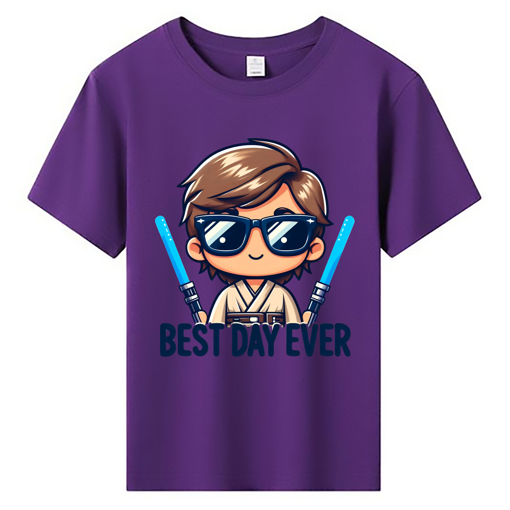 （画像用） スター・ウォーズ Star Wars 綿100％キッズTシャツ（フロントプリント）