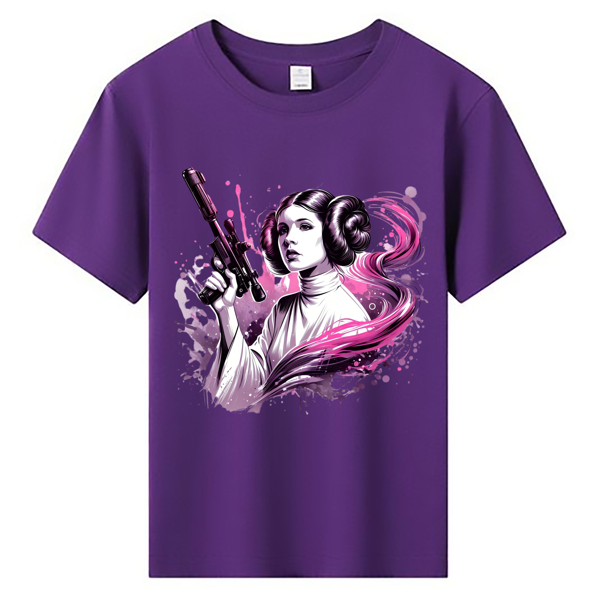 （画像用） スター・ウォーズ Star Wars 綿100％キッズTシャツ（フロントプリント）