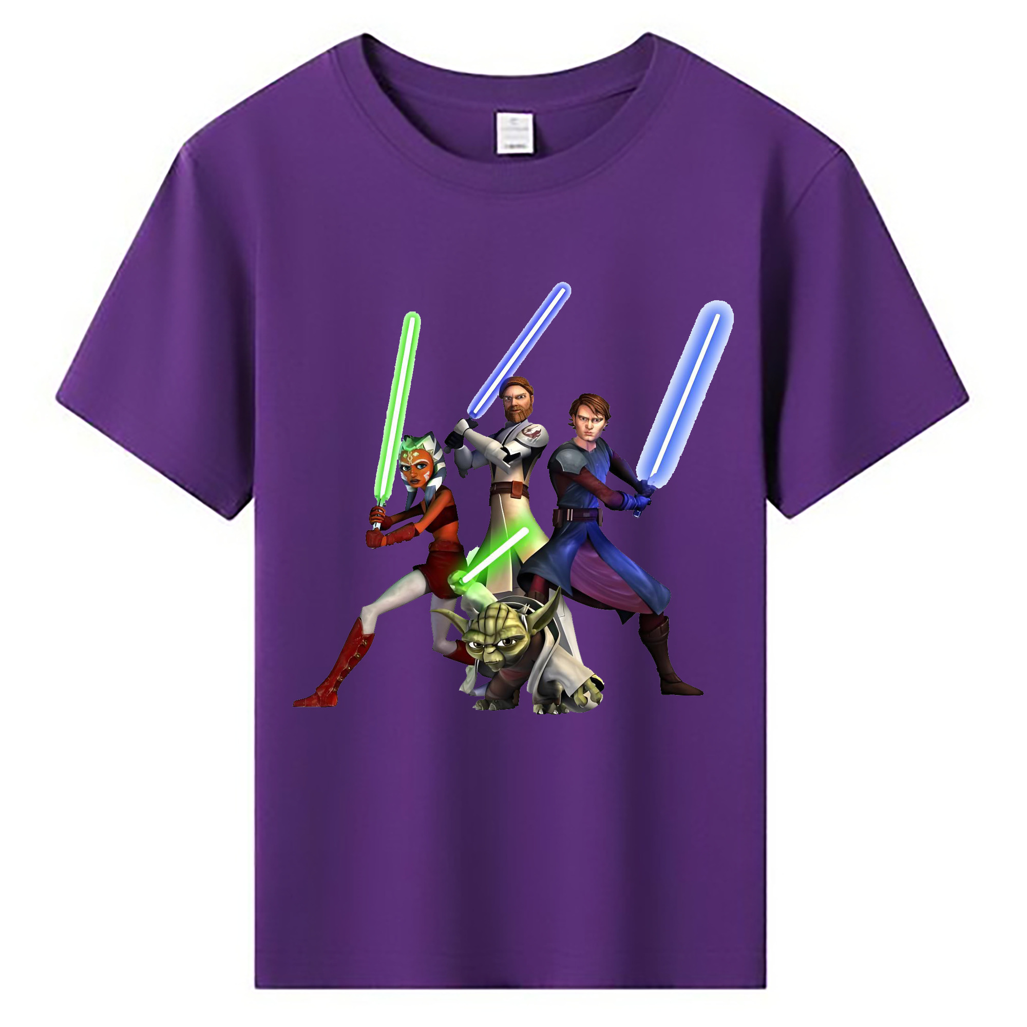 （画像用） スター・ウォーズ Star Wars 綿100％キッズTシャツ（フロントプリント）