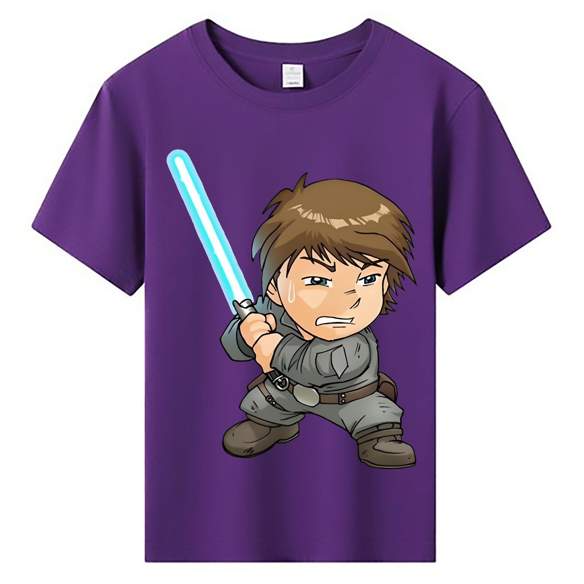 （画像用） スター・ウォーズ Star Wars 綿100％キッズTシャツ（フロントプリント）