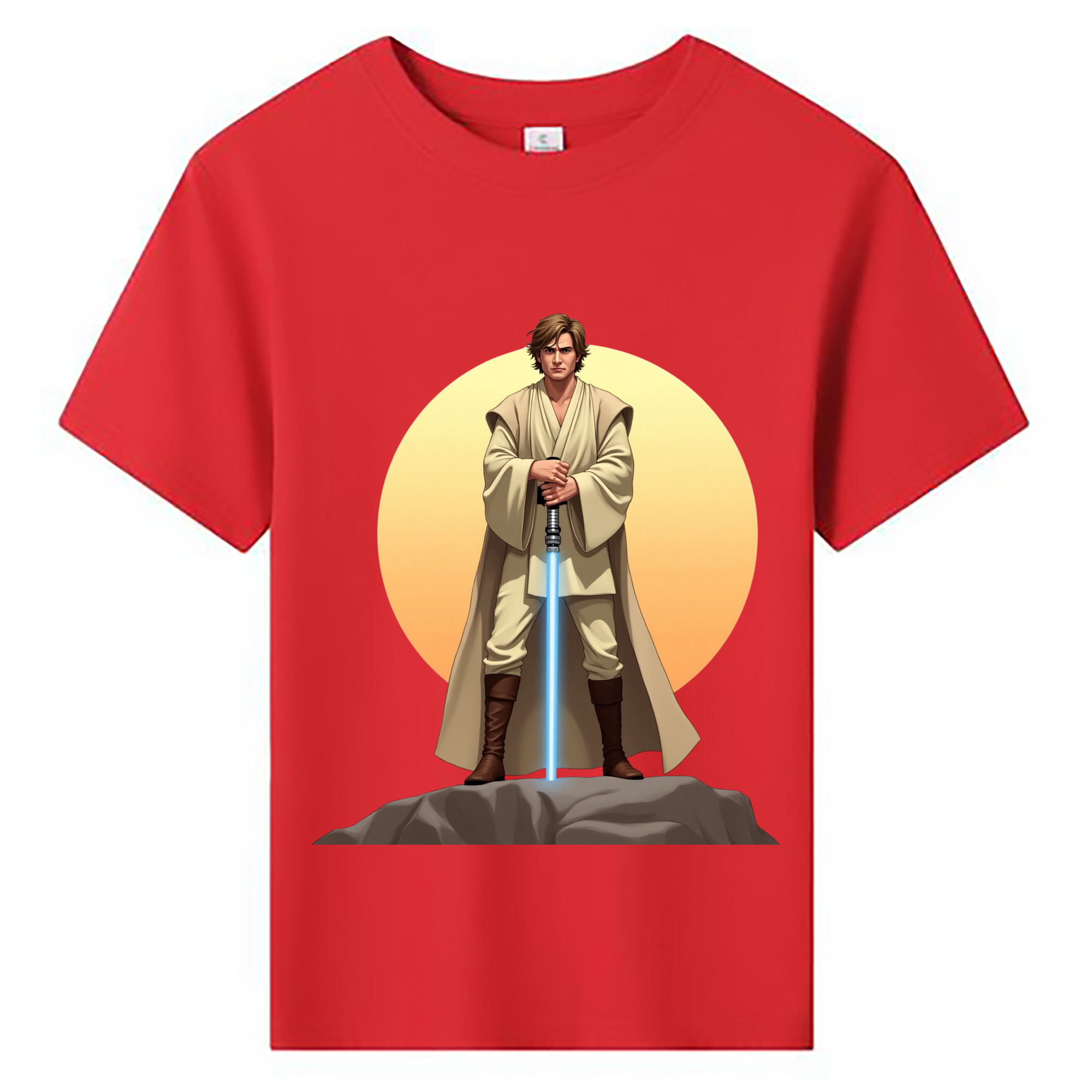 （画像用） スター・ウォーズ Star Wars 綿100％キッズTシャツ（フロントプリント）